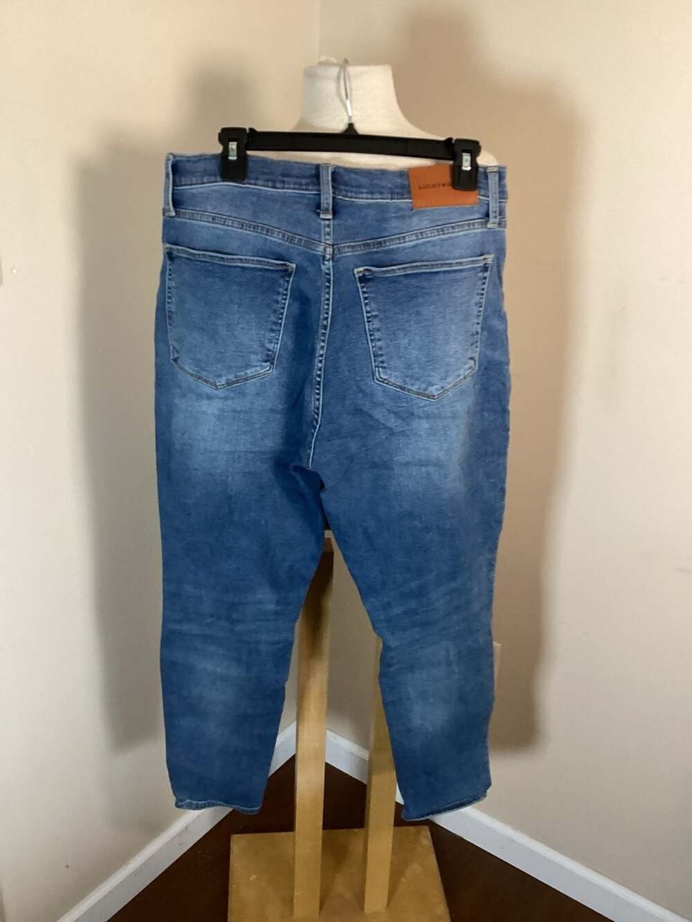 Lucky Brand Women's Blue Denim Jeans Size 14/32 A - Thumbnail 2