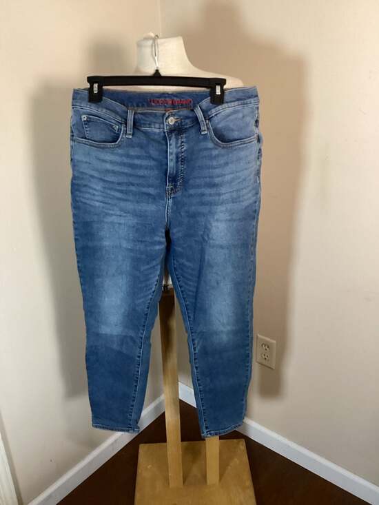 Lucky Brand Women's Blue Denim Jeans Size 14/32 A - Thumbnail 4