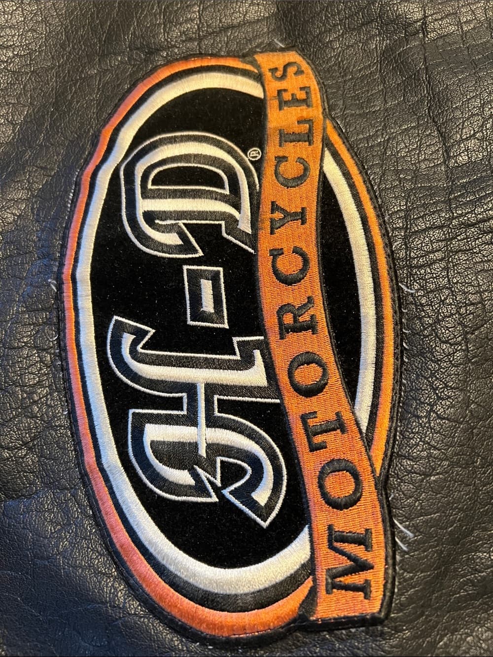 Vintage Harley-Davidson Motorcycles Black Leather Biker Vest with Back Patch - Thumbnail 3