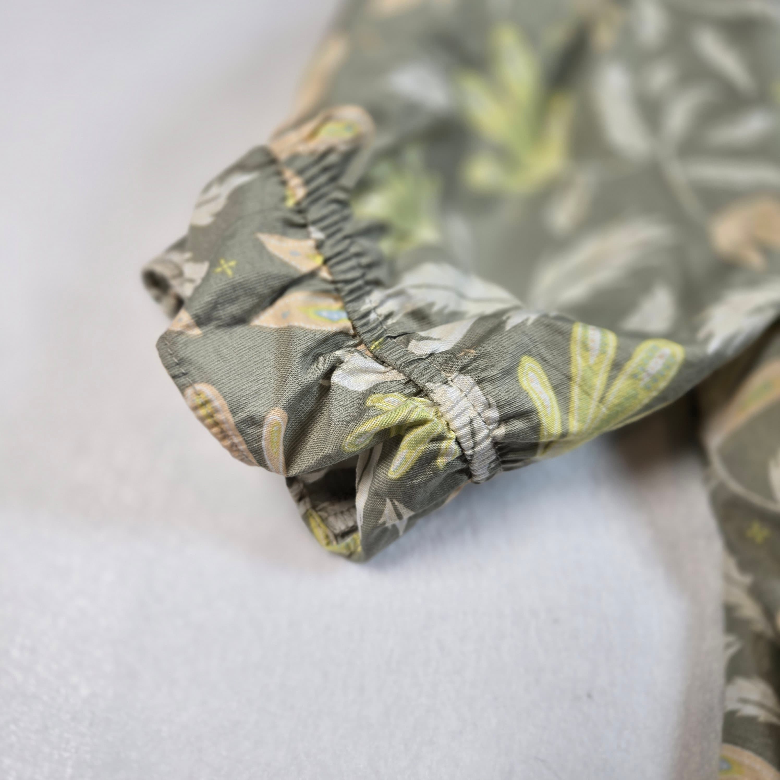 Downeast Floral Puff Sleeve Blouse Size Small - Thumbnail 3