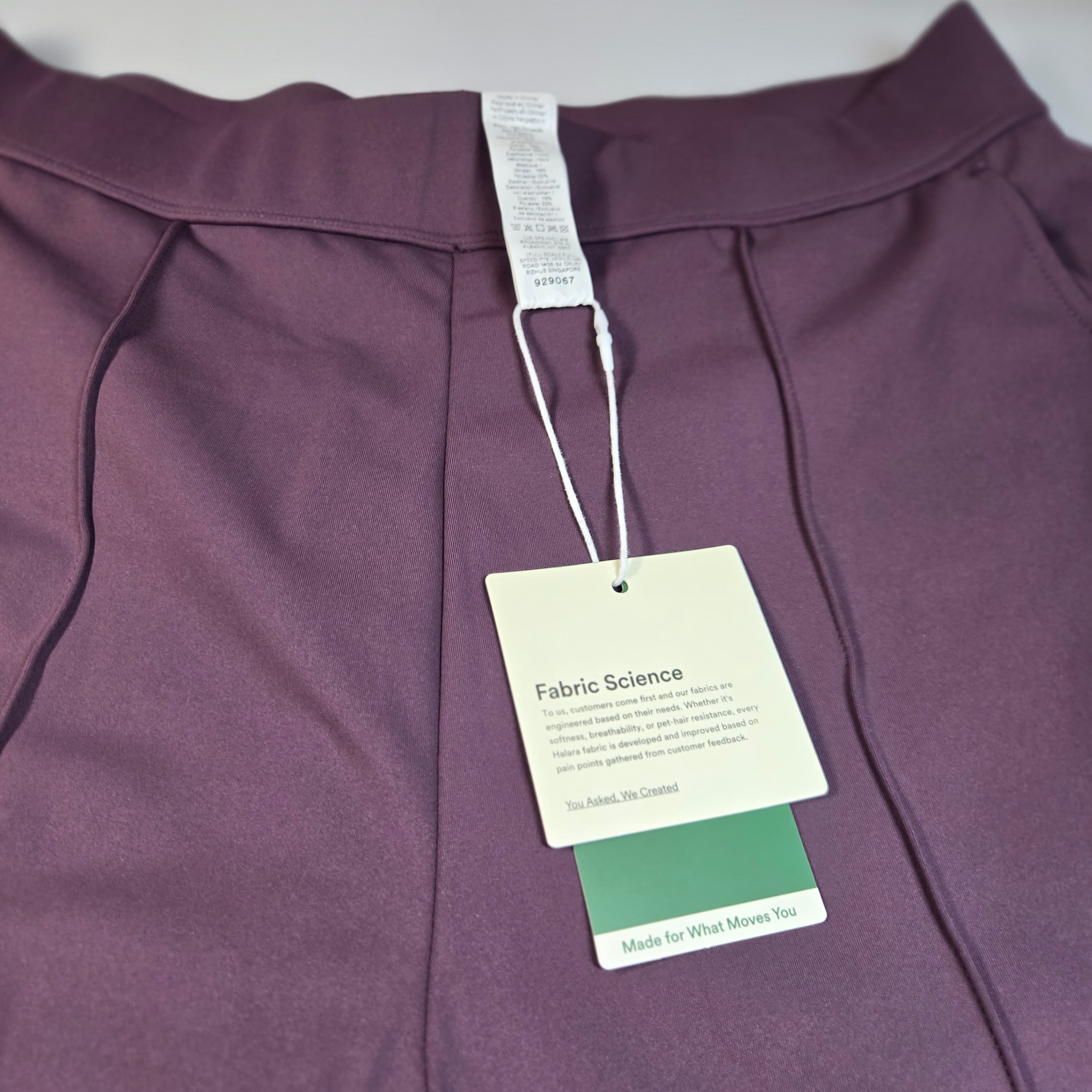 Halara Eggplant Strech Trousers Size M NWT - Thumbnail 7