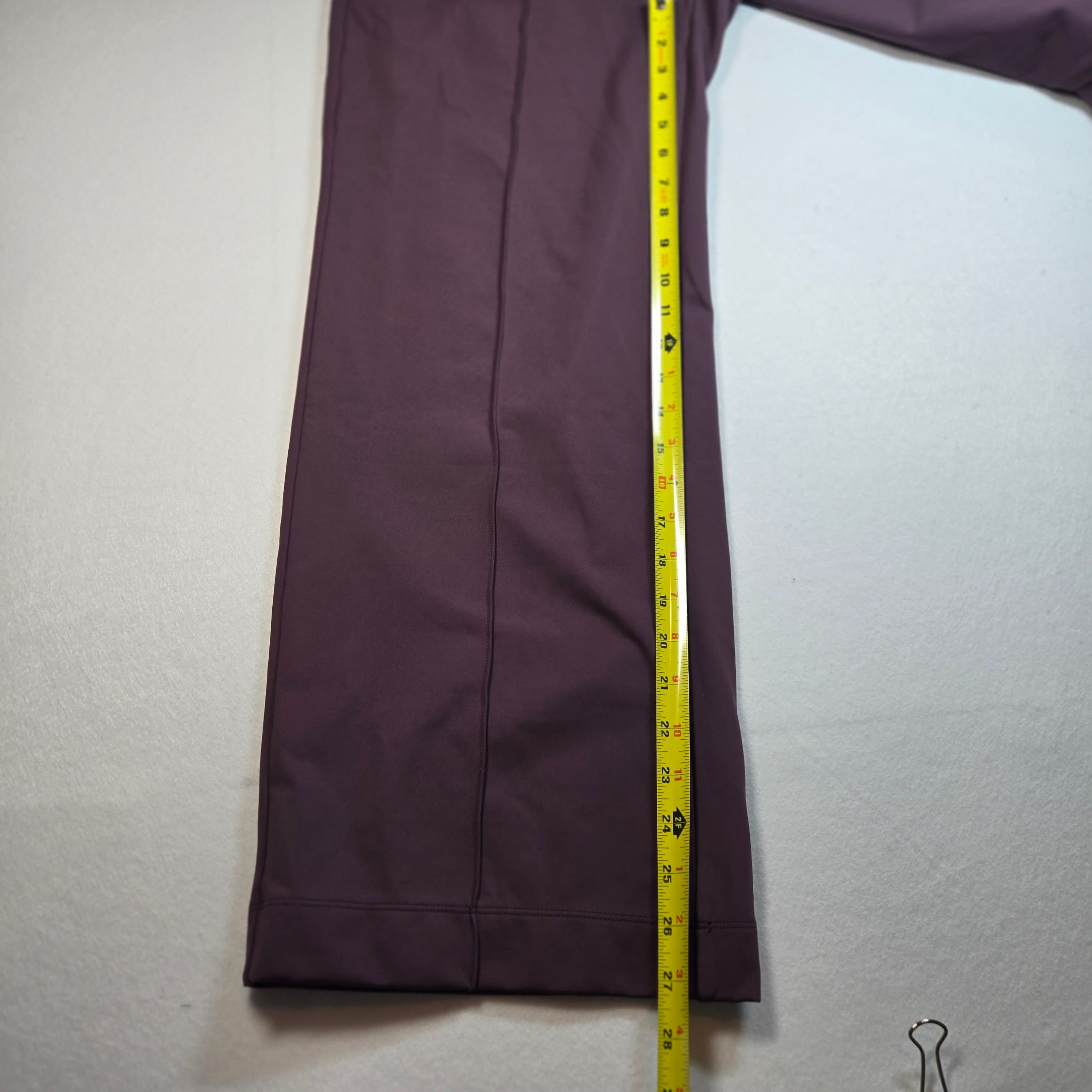 Halara Eggplant Strech Trousers Size M NWT - Thumbnail 2