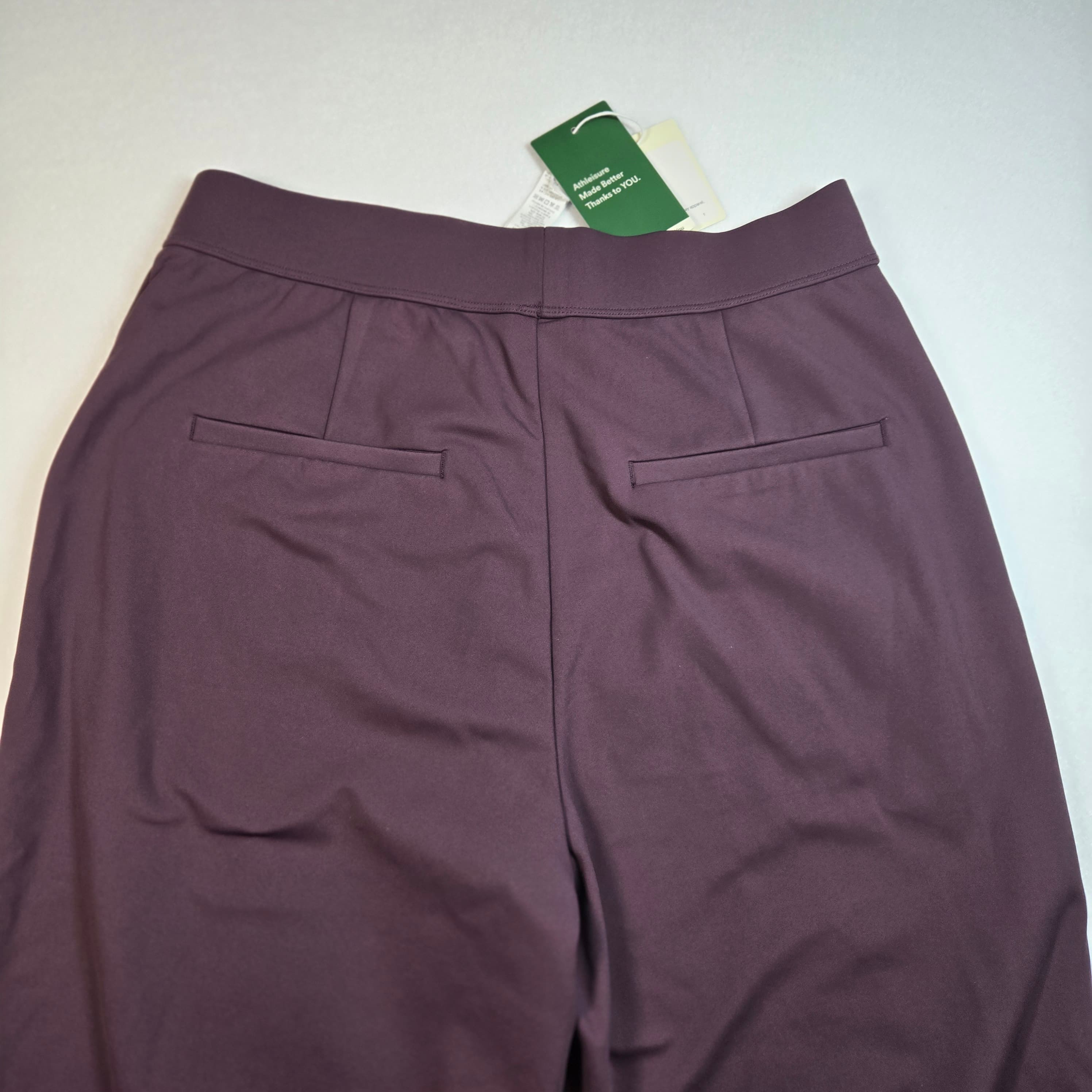 Halara Eggplant Strech Trousers Size M NWT - Thumbnail 5