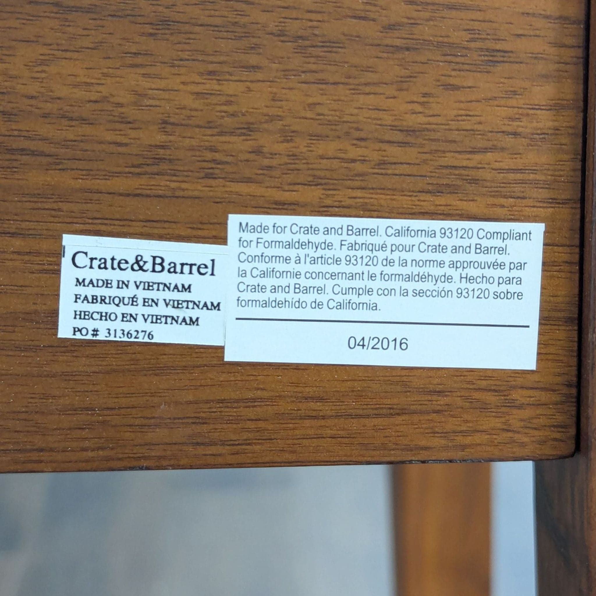 Crate & Barrel Bradley Console Table - Thumbnail 7