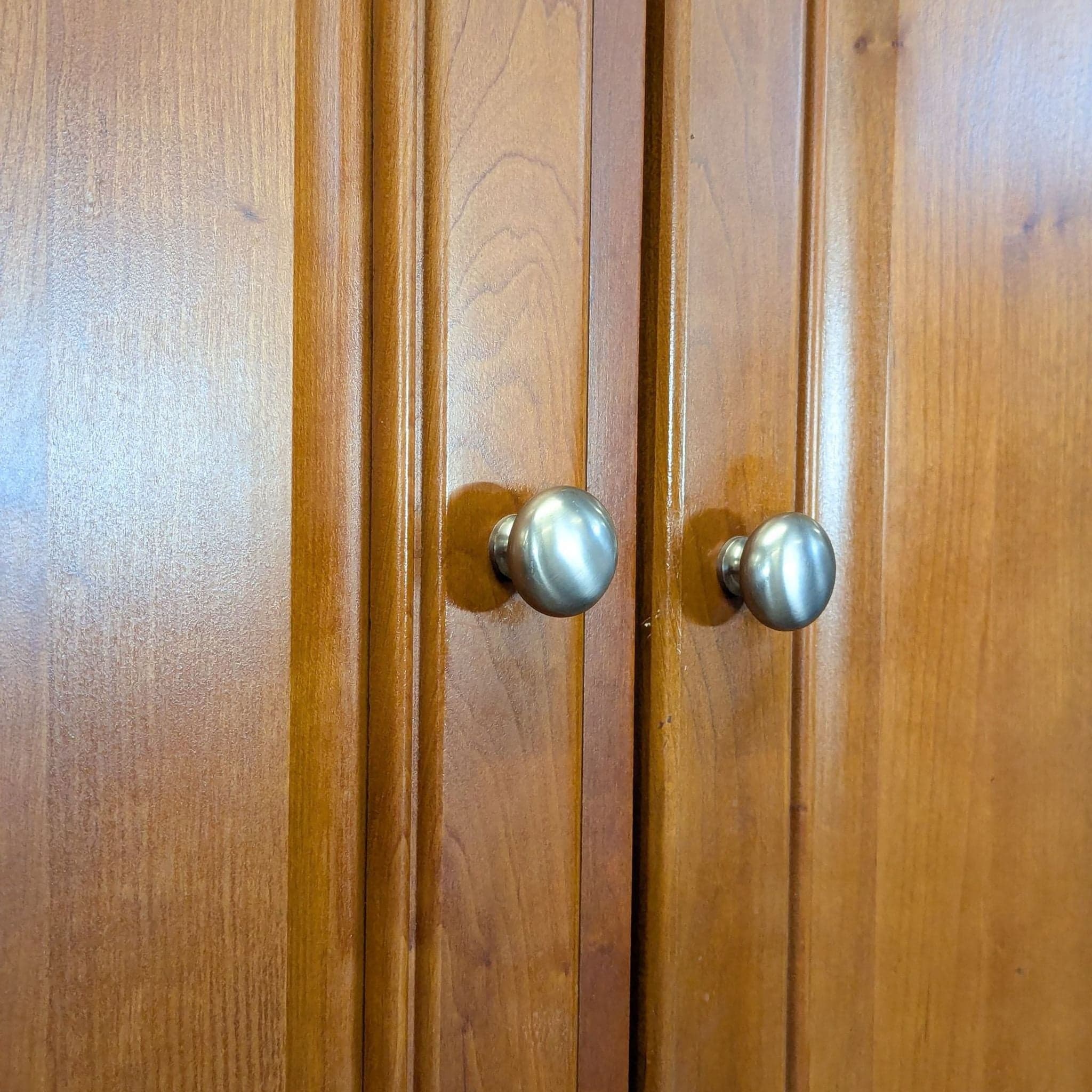 Stanley Furniture Cherry Door Chest / Armoire Cabinet - Thumbnail 7