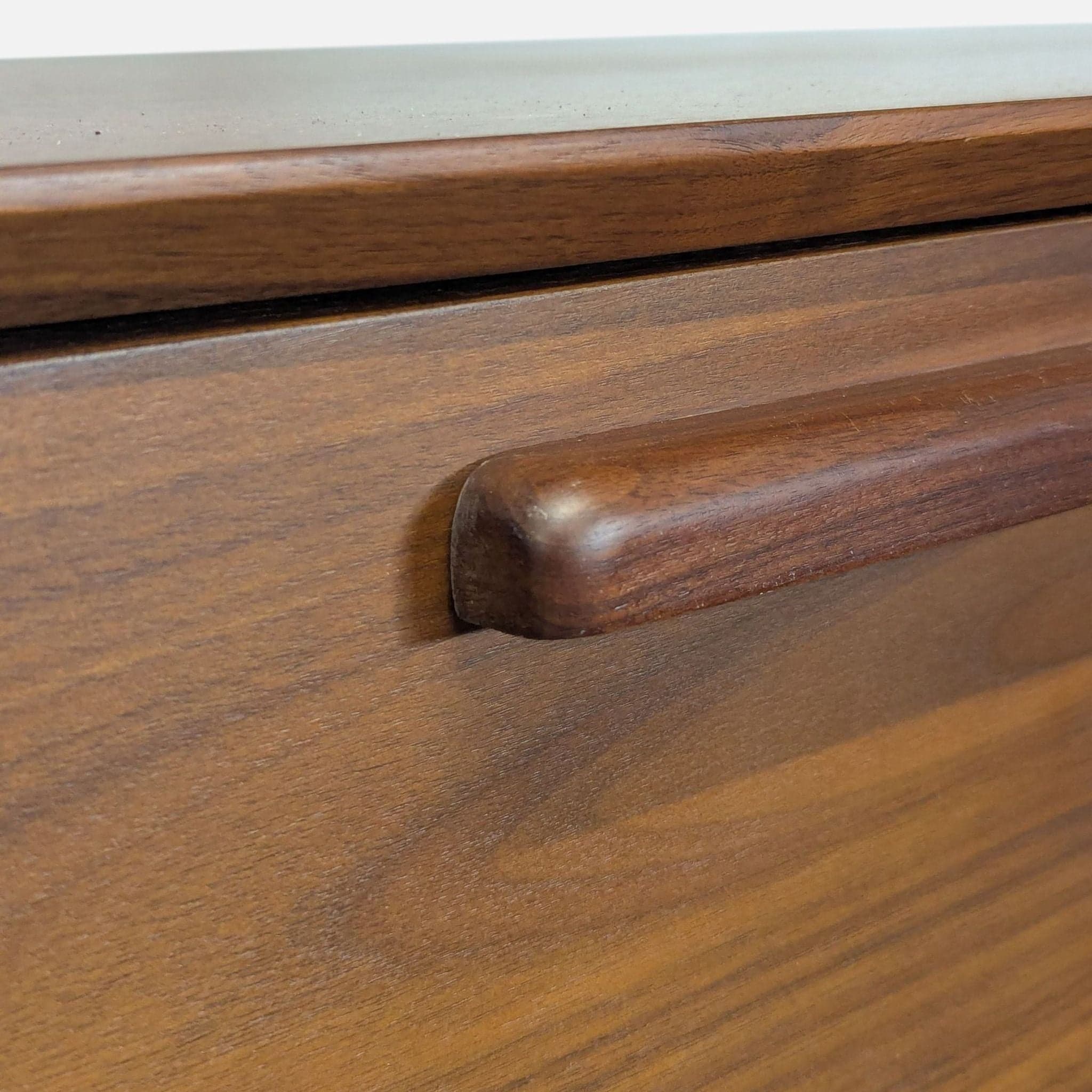 Crate & Barrel Tate Modern Walnut Bookshelf with Storage Cabinet - Thumbnail 7
