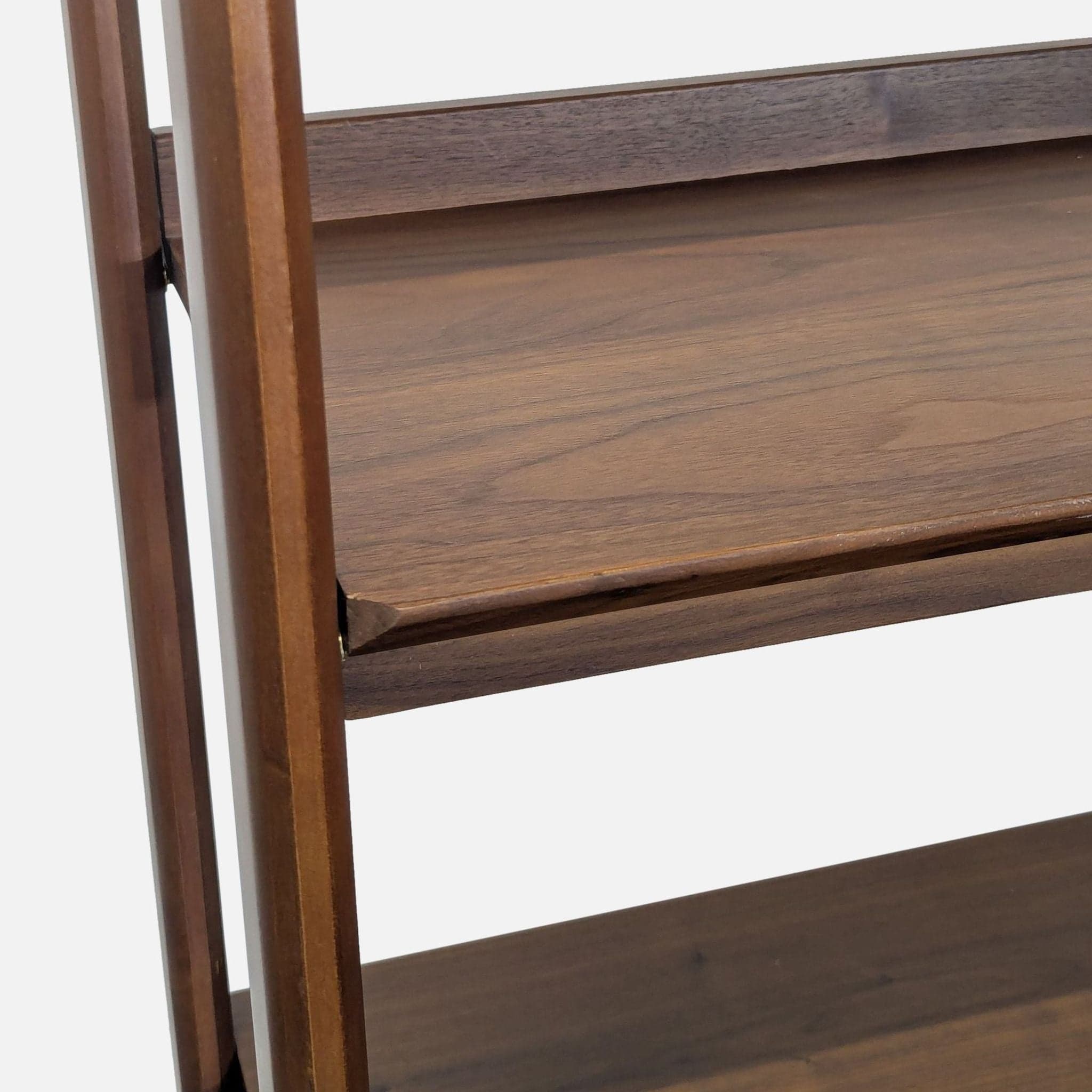Crate & Barrel Tate Modern Walnut Bookshelf with Storage Cabinet - Thumbnail 5