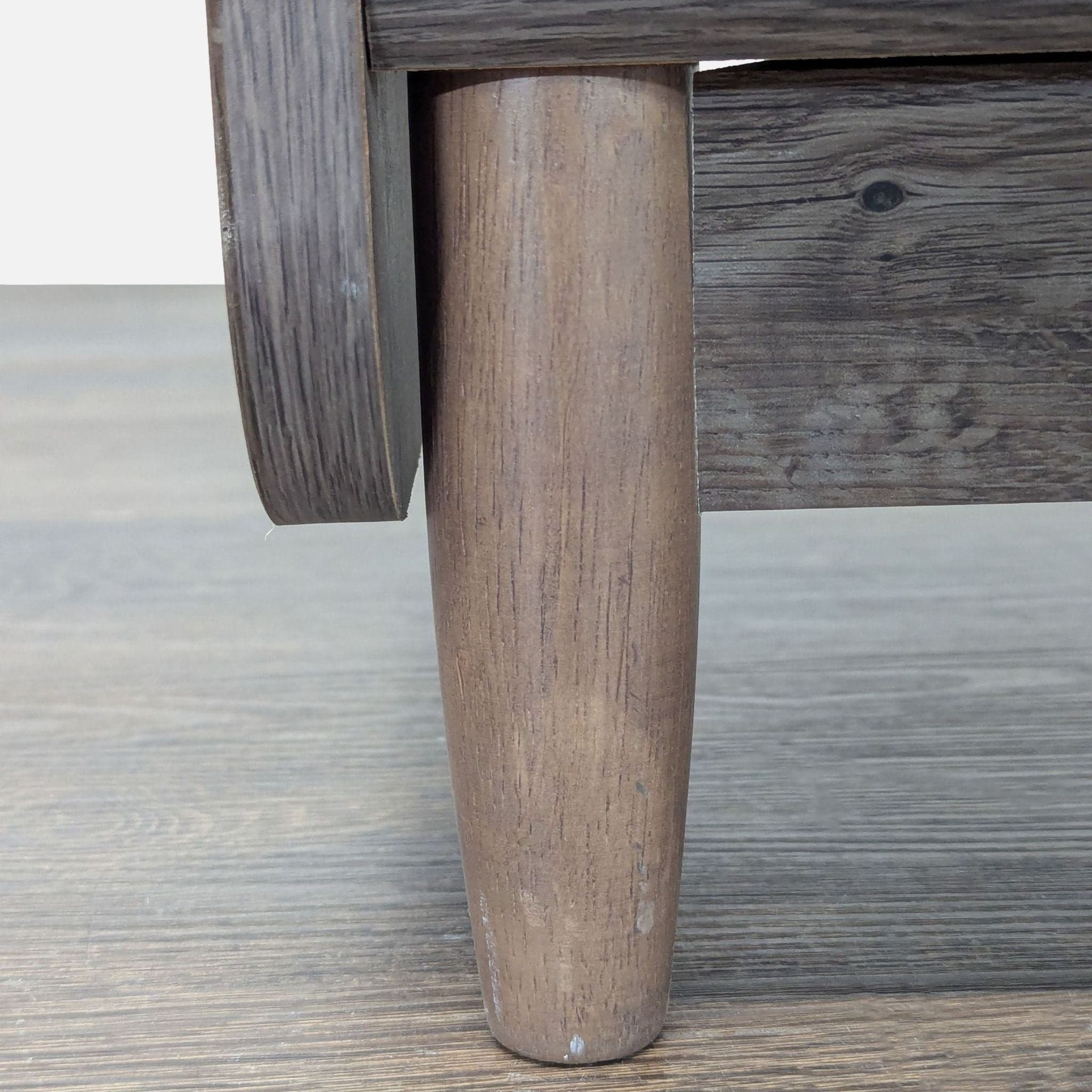 One Drawer Open Shelf Nightstand - Thumbnail 7
