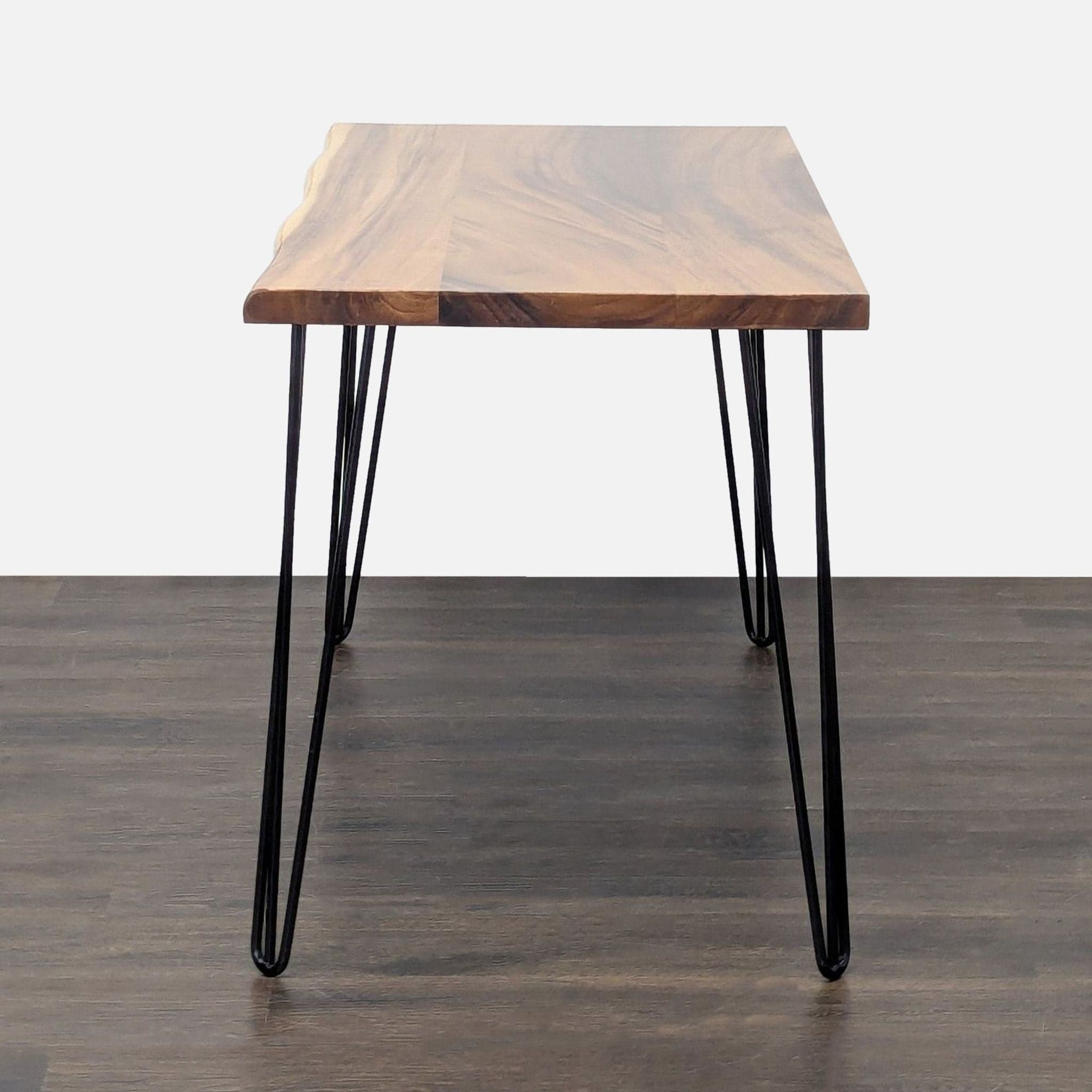 Live Edge Dining Table on Hairpin Legs - Thumbnail 7