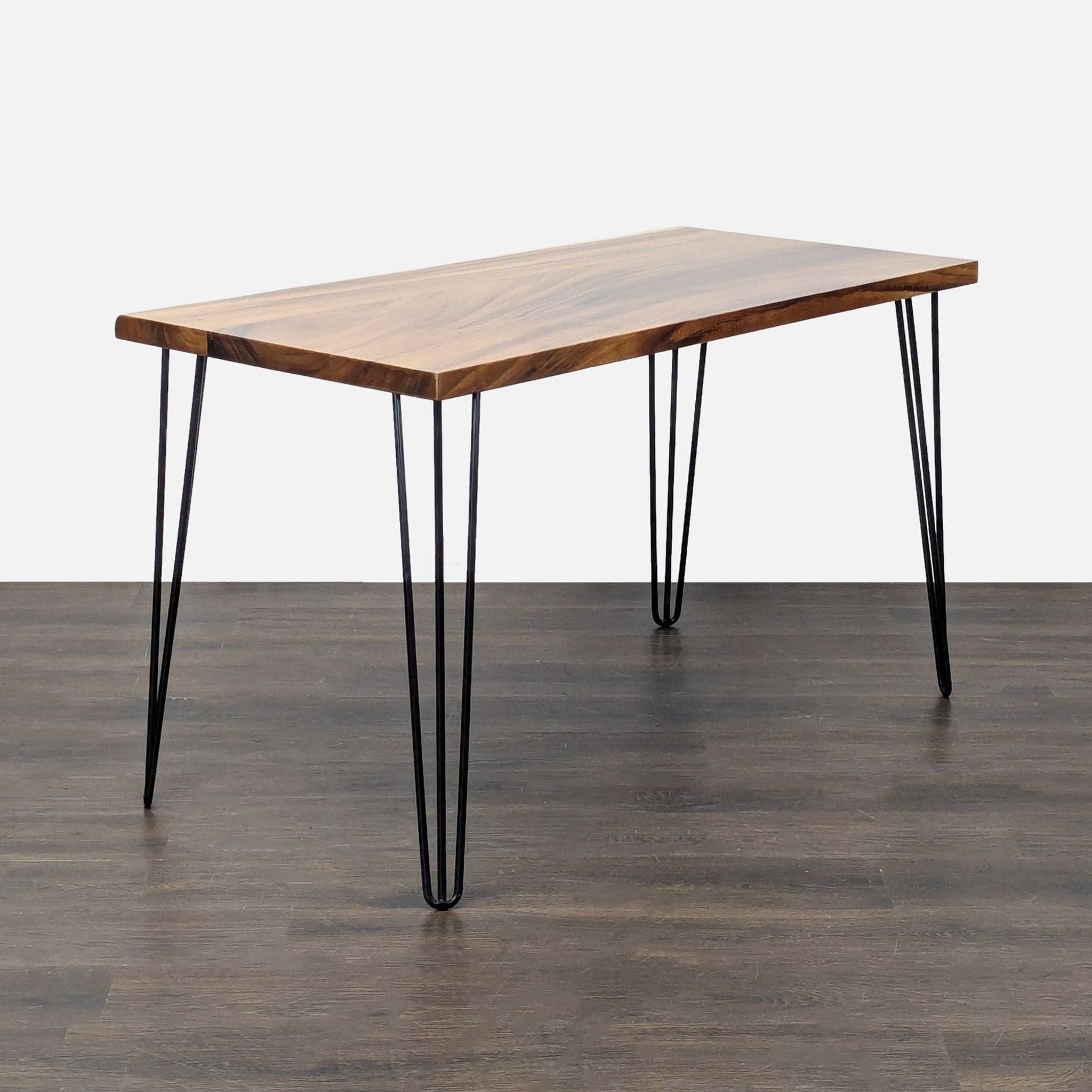 Live Edge Dining Table on Hairpin Legs - Thumbnail 6