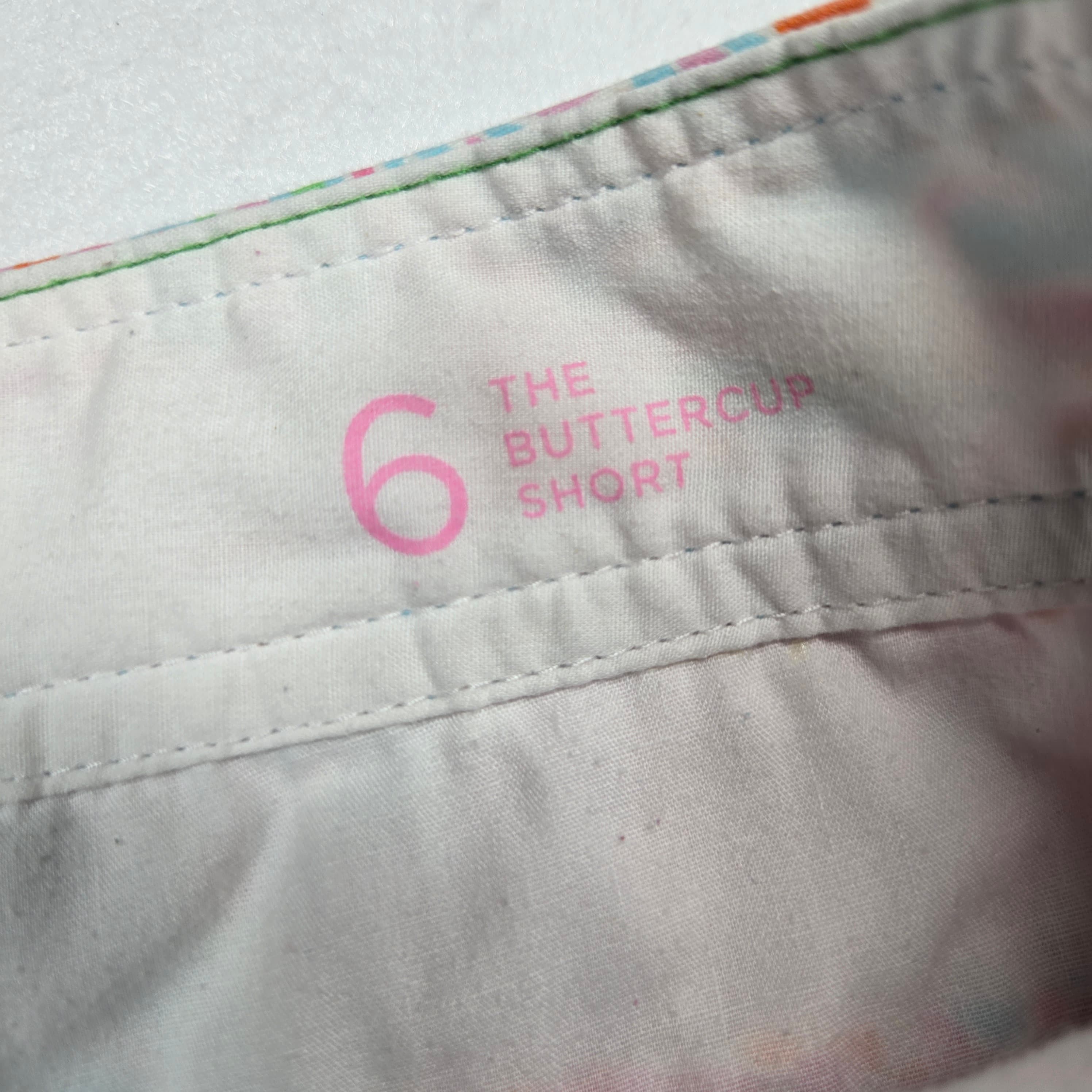 Lily Pulitzer Scalloped Hem Shorts Size 6 - Thumbnail 6