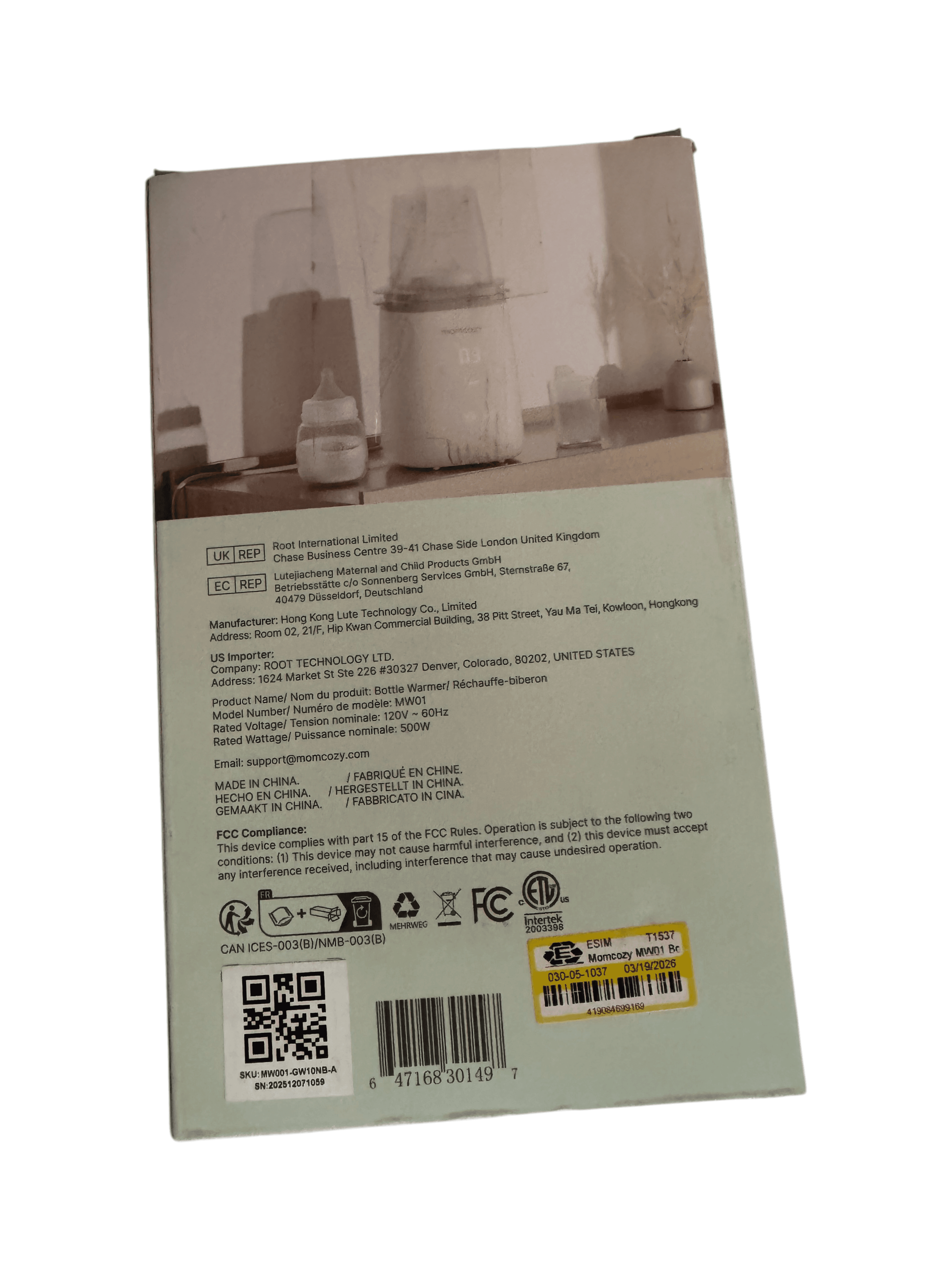 Momcozy 6-in-1 Bottle Warmer - Thumbnail 3