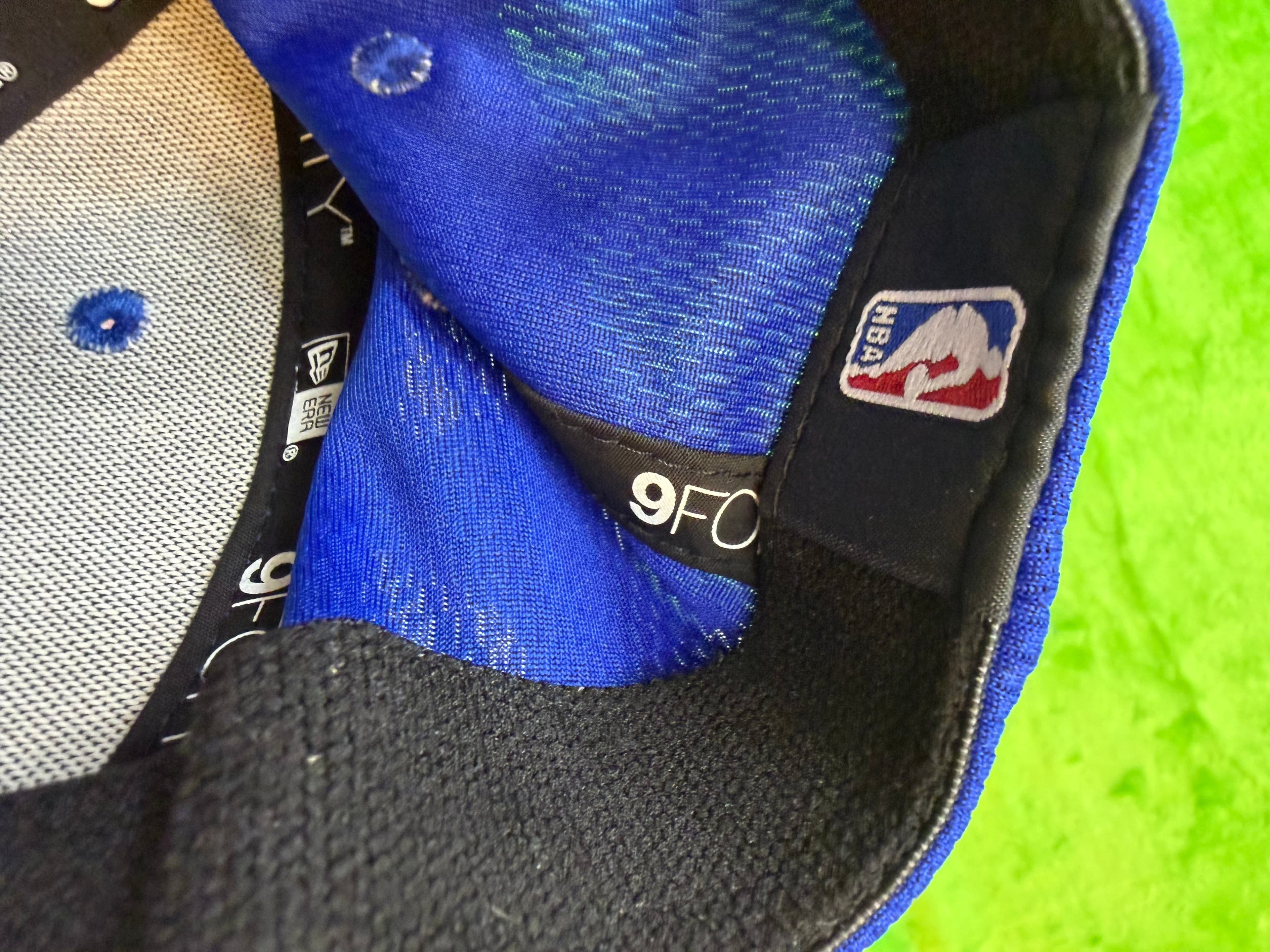 New Era Philadelphia 76ers 9FORTY Adjustable Cap OSFA Royal Blue Unworn - Thumbnail 8