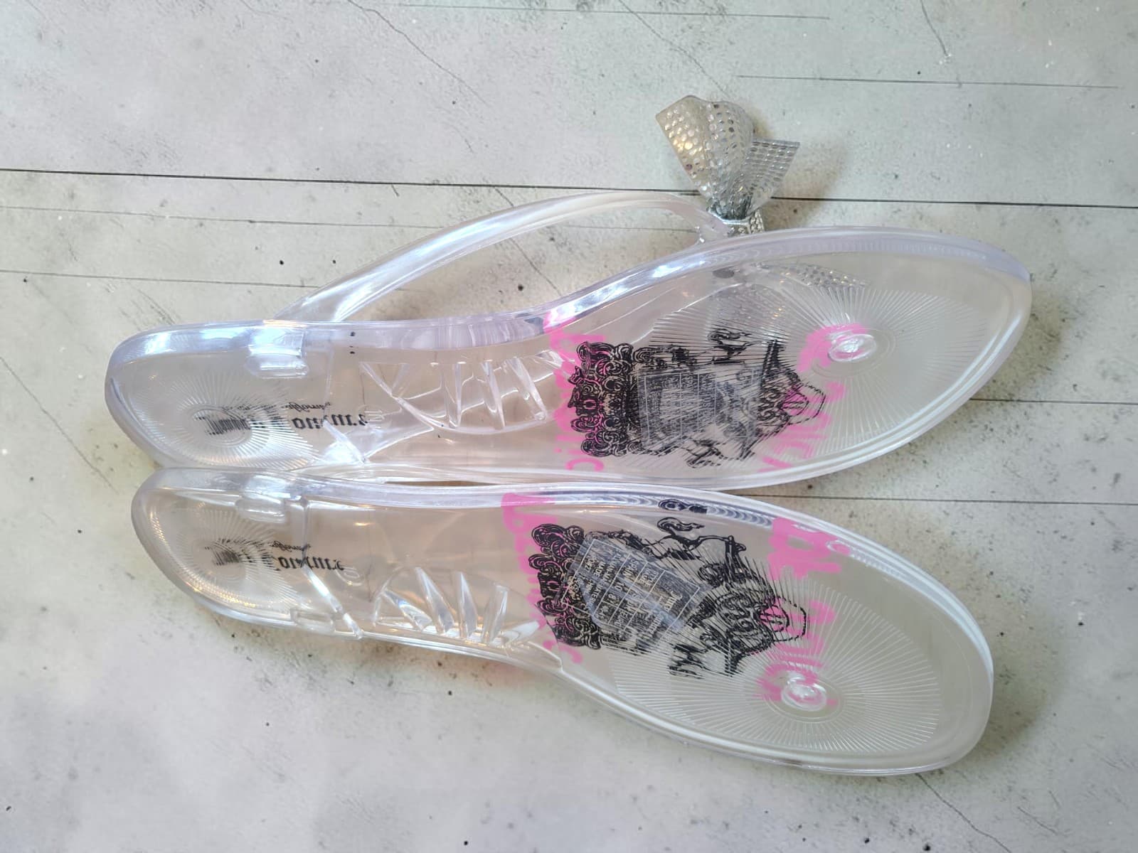 2pc JUICY COUTURE Sandals Bundle: sz 9 - Thumbnail 9