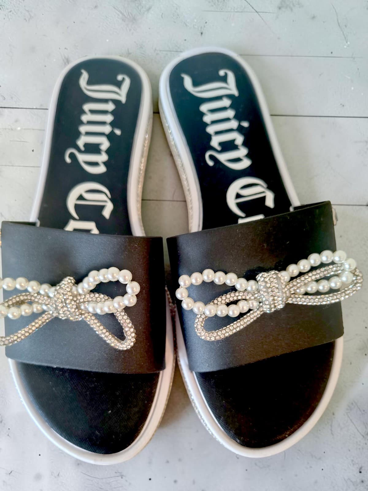 2pc JUICY COUTURE Sandals Bundle: sz 9 - Thumbnail 6
