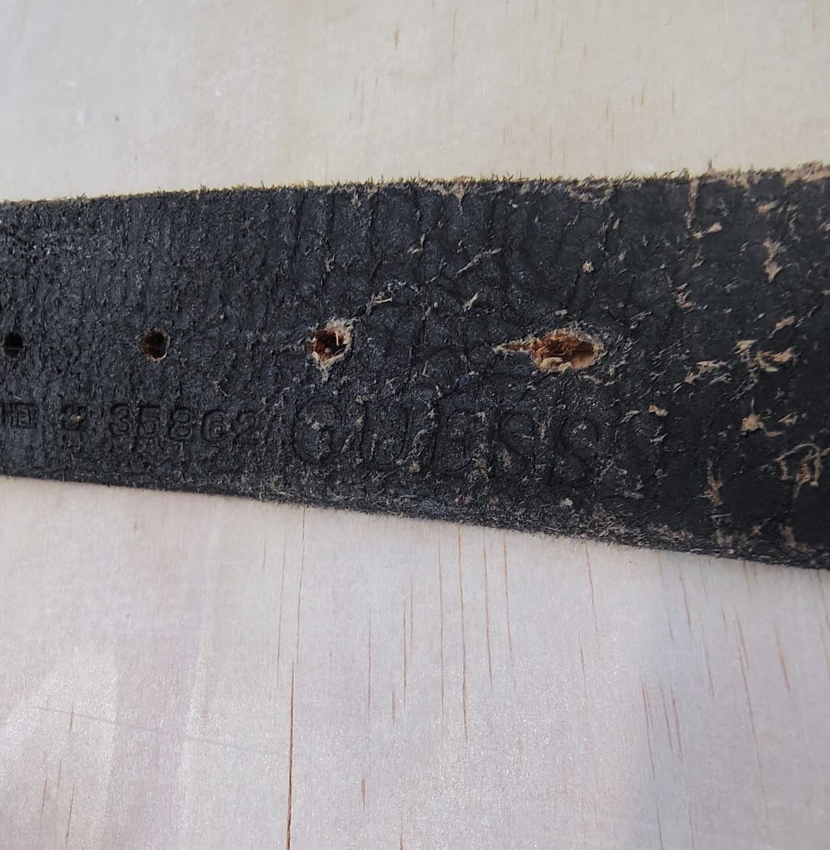 Custom Vintage GUESS x Independent Studded Leather Belt - Thumbnail 4