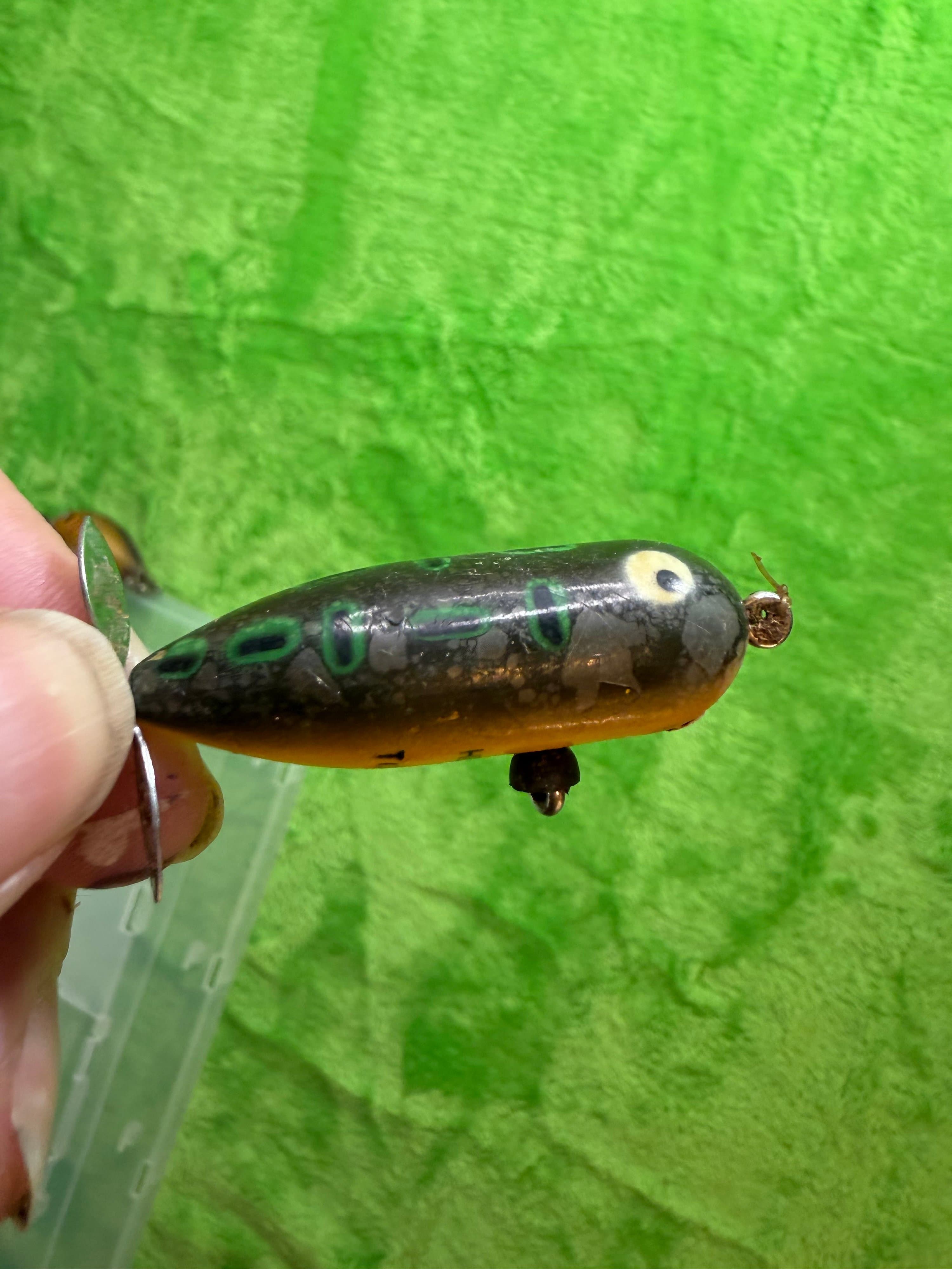 Vtg Fishing Lure Lot 5 Arbogast Jitterbug Arbo-Gaster Heddon 1940s-70s - Thumbnail 13
