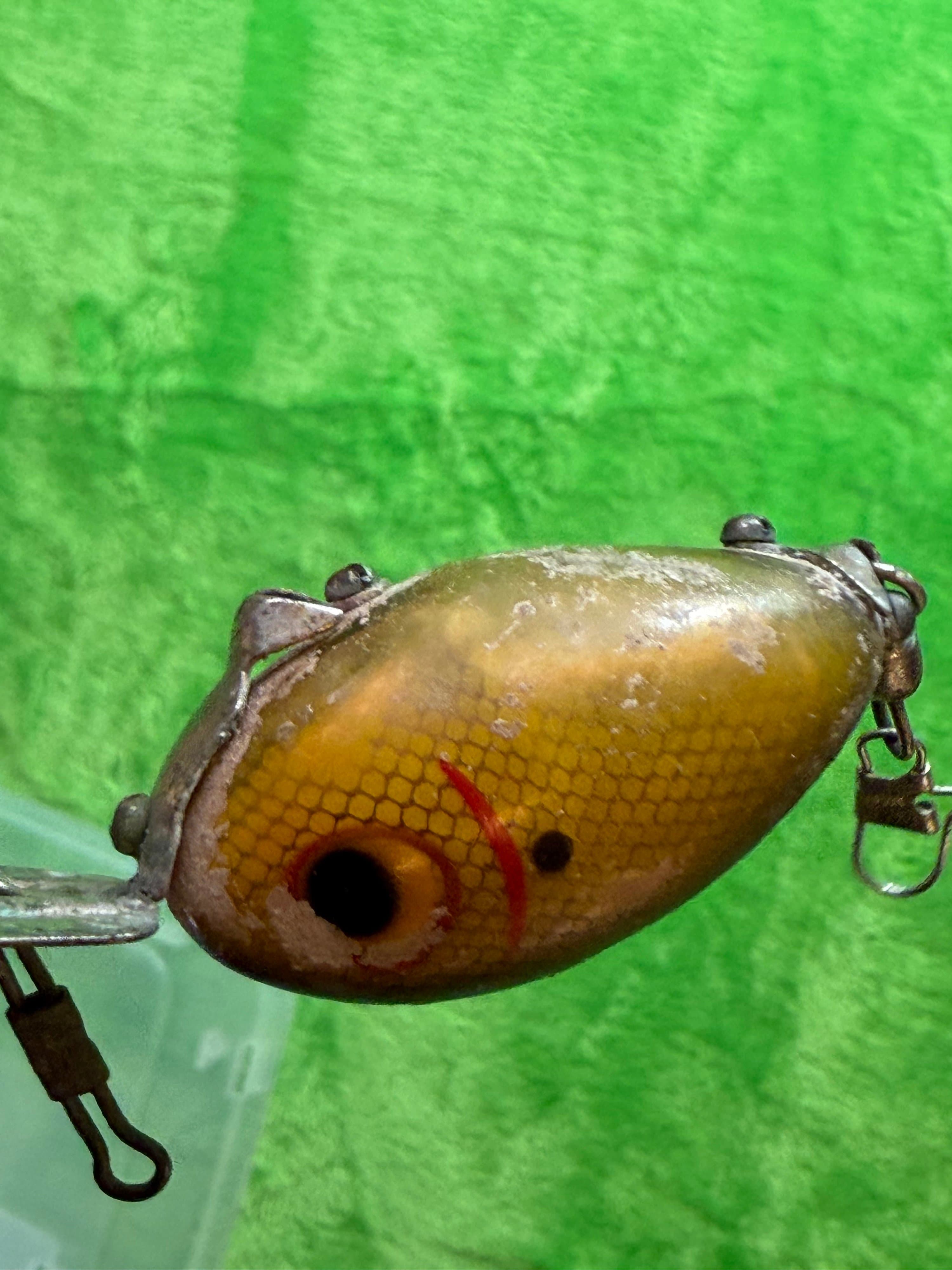 Vtg Fishing Lure Lot 5 Arbogast Jitterbug Arbo-Gaster Heddon 1940s-70s - Thumbnail 17