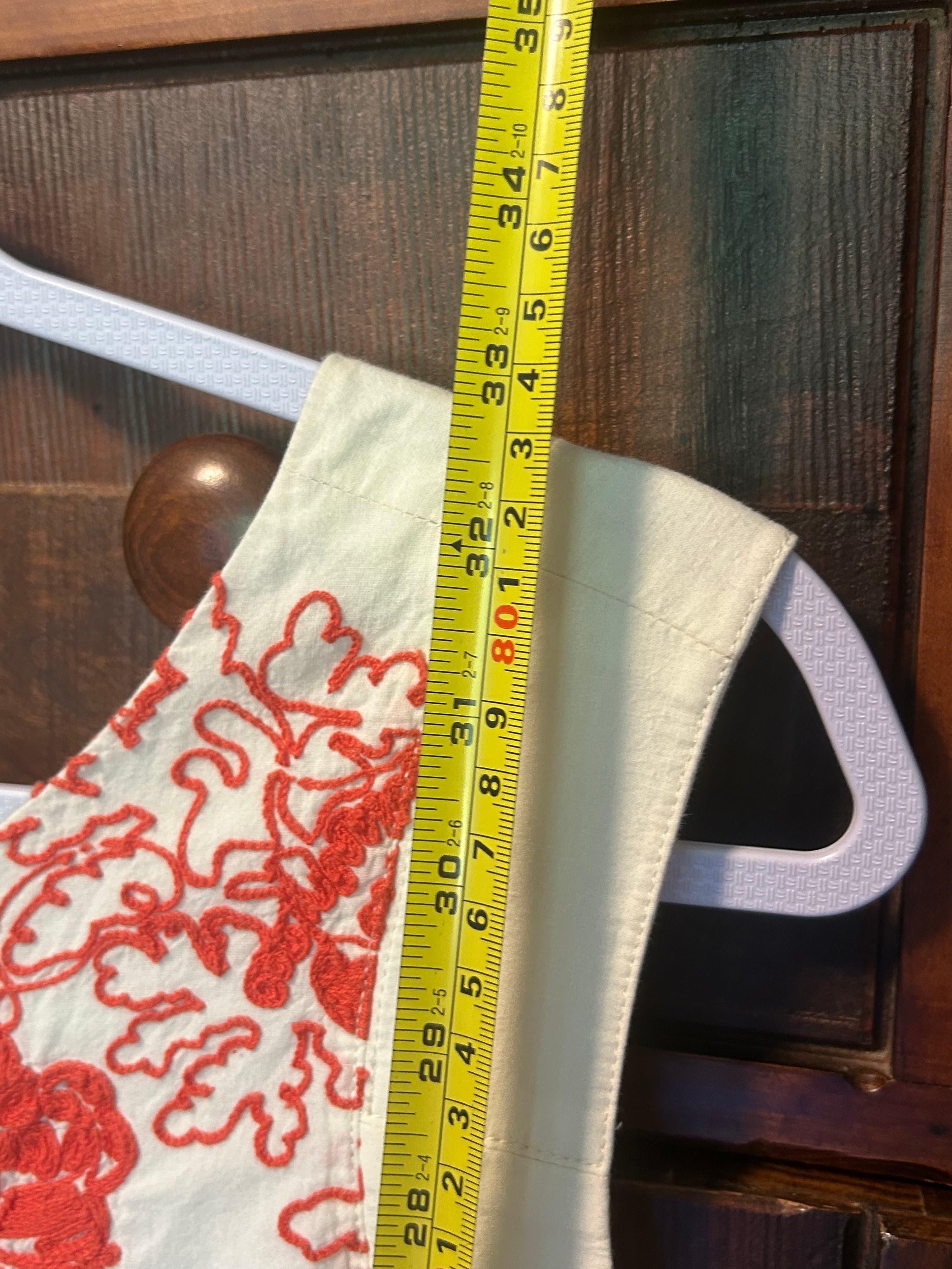 J. Crew Floral Embroidered Sleeveless Dress - Thumbnail 4