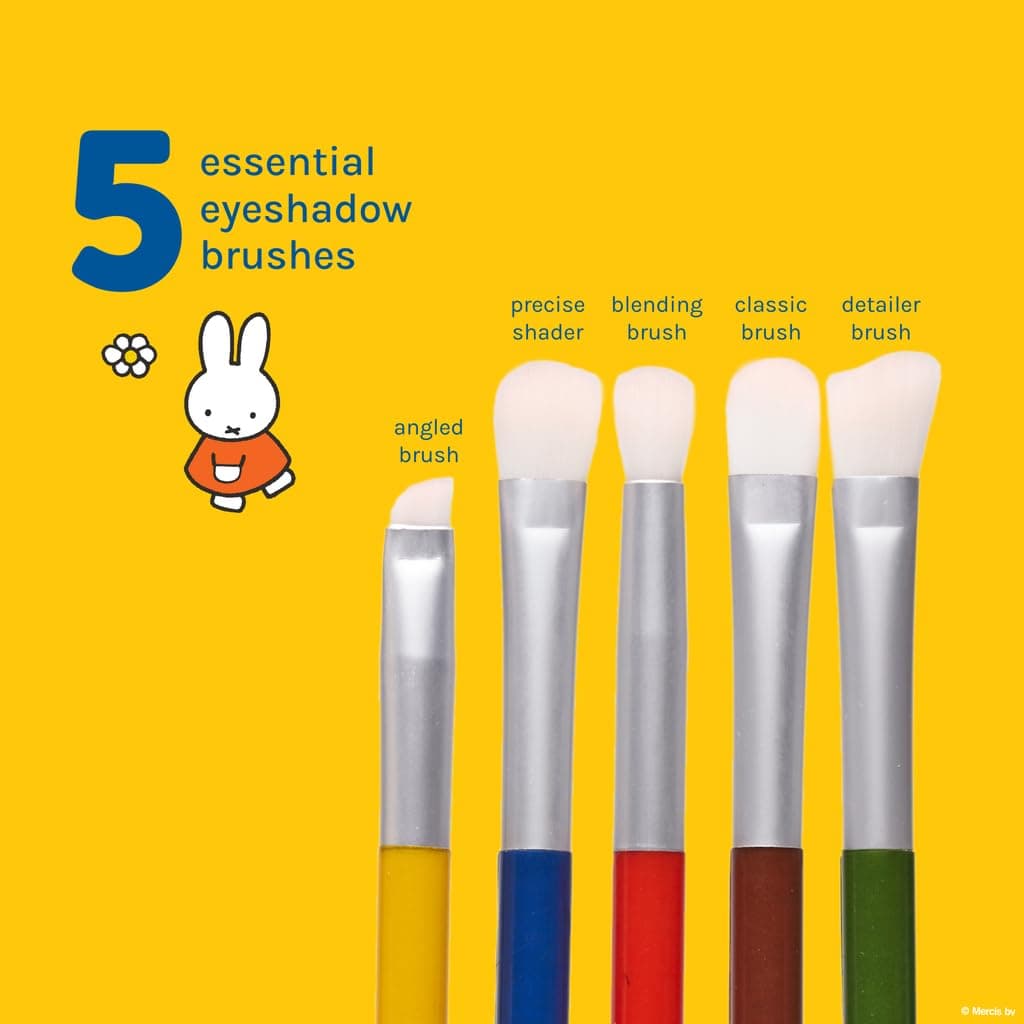 The Crème Shop The Crme Shop Miffy Everyday Essentials Eyeshadow Brush Set And - Thumbnail 4