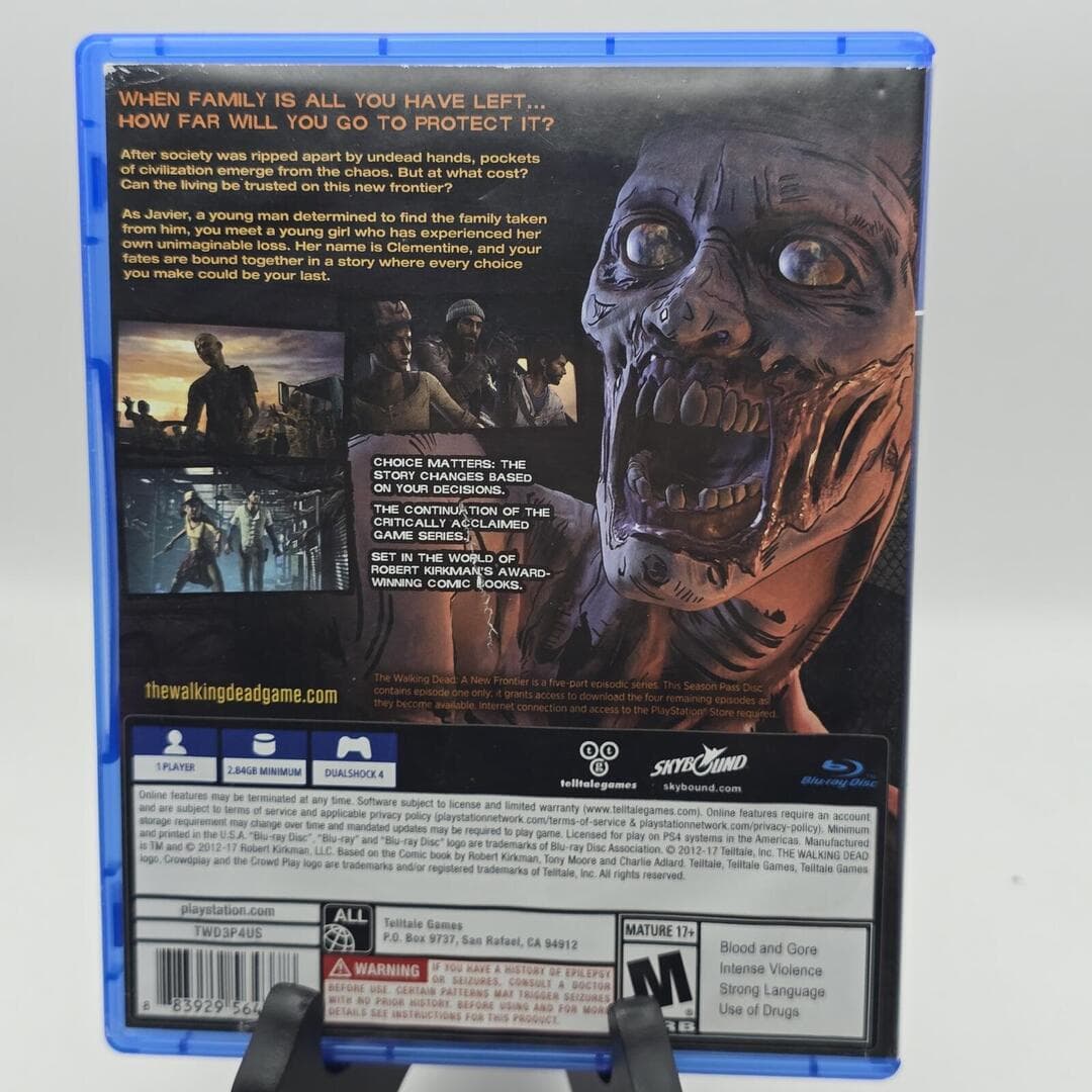 The Walking Dead: A New Frontier | PS4 PlayStation 4 - 2017 | Tested [CIB] - Thumbnail 4