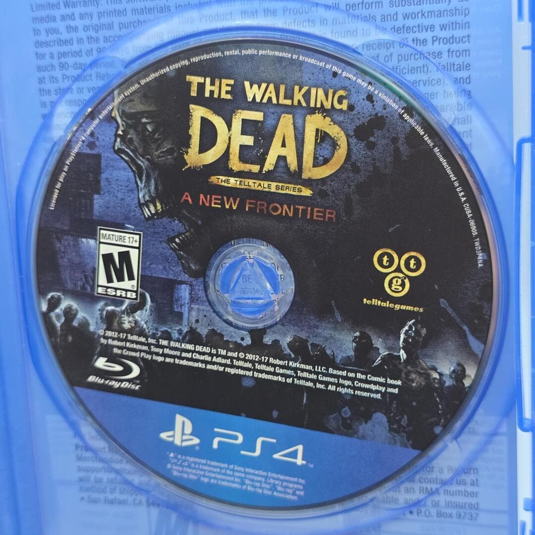 The Walking Dead: A New Frontier | PS4 PlayStation 4 - 2017 | Tested [CIB] - Thumbnail 2