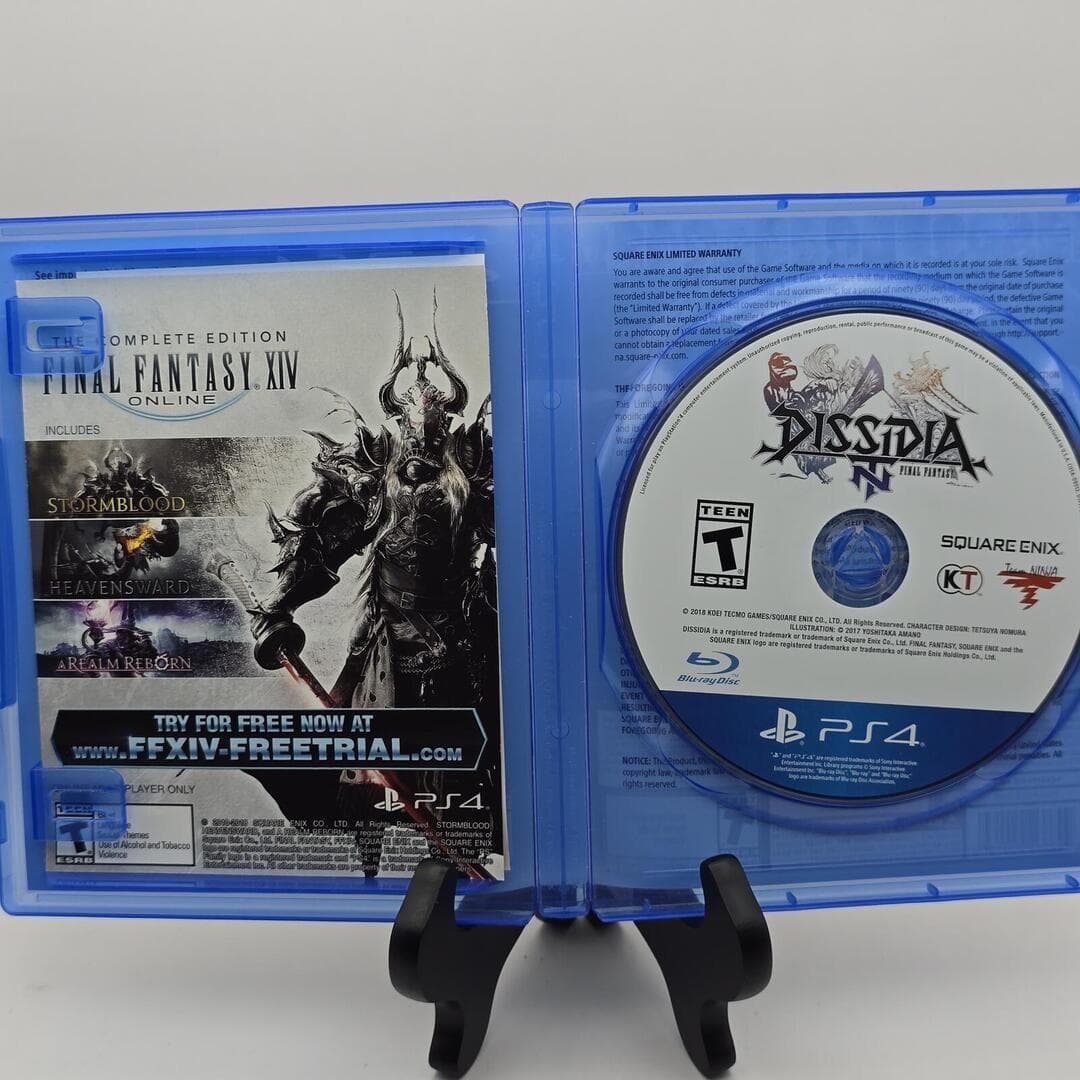 Dissidia Final Fantasy NT | PS4 PlayStation 4 - 2018 | Tested [CIB] - Thumbnail 2