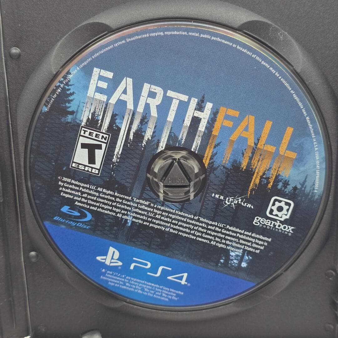 Earthfall Deluxe Edition | PS4 PlayStation 4 - 2018 | Tested [Disc Only]