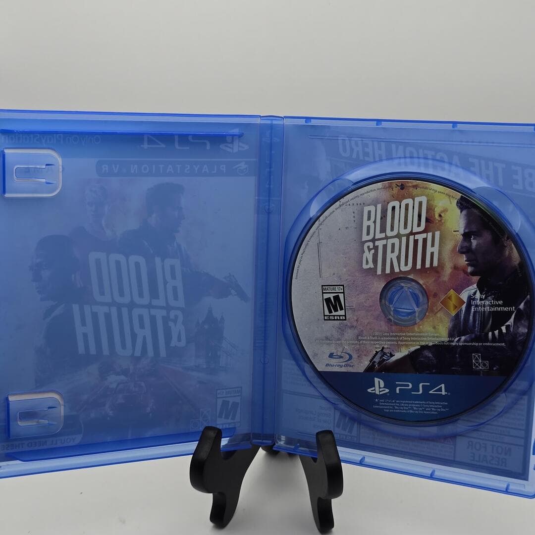 Blood & Truth VR | PS4 PlayStation 4 PSVR - 2019 | Tested [CIB] - Thumbnail 3