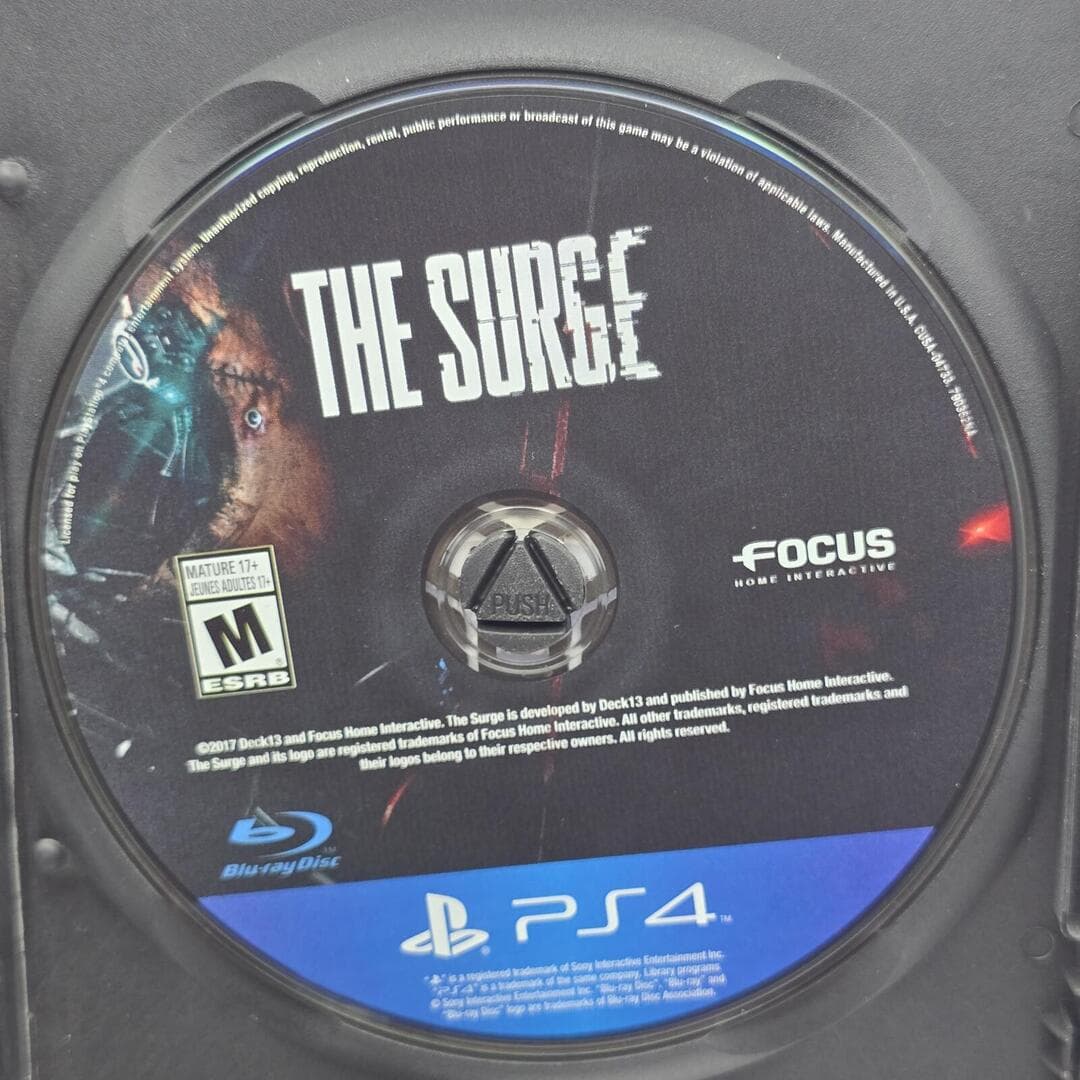 The Surge | PS4 PlayStation 4 - 2017 | Tested [Disc Only]