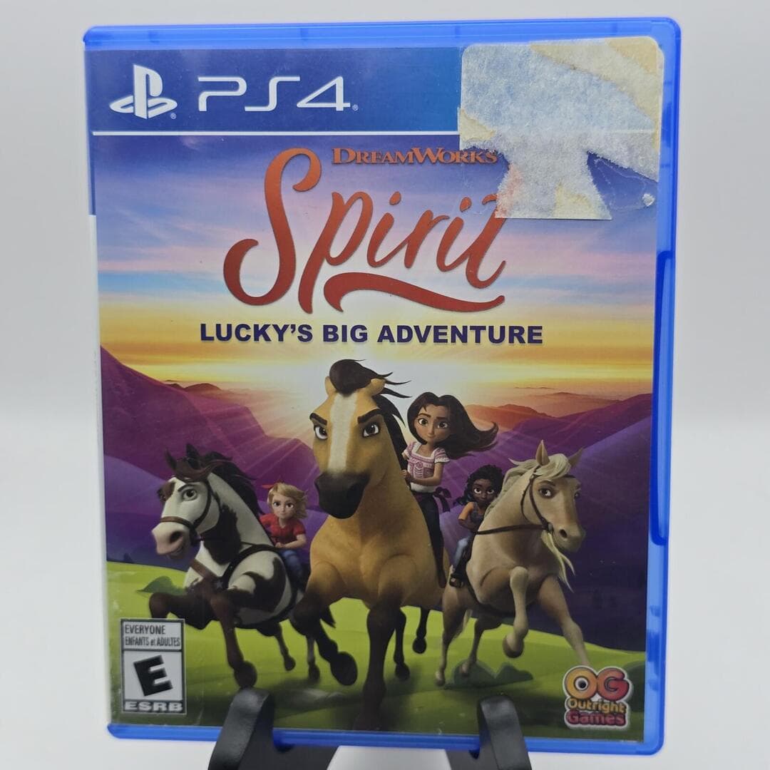 Spirit: Lucky's Big Adventure, DreamWorks | PS4 PlayStation 4 | Tested [CIB]