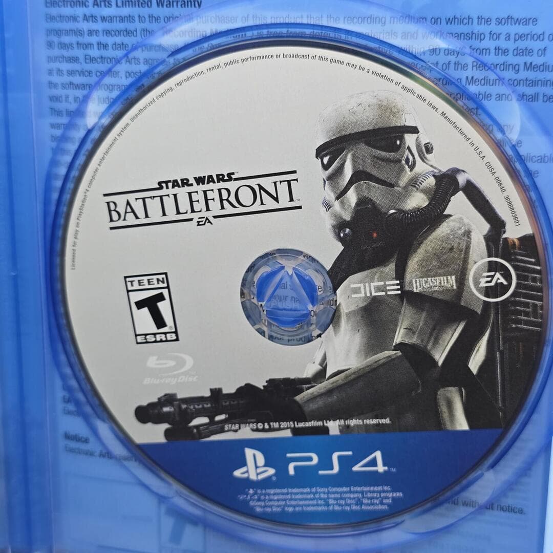 Star Wars Battlefront | PS4 PlayStation 4 - 2015 | Tested [CIB] - Thumbnail 4