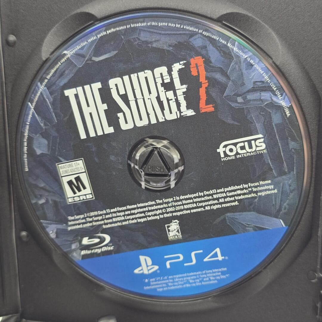 The Surge 2 | PS4 PlayStation 4 - 2019 | Tested [Disc Only]