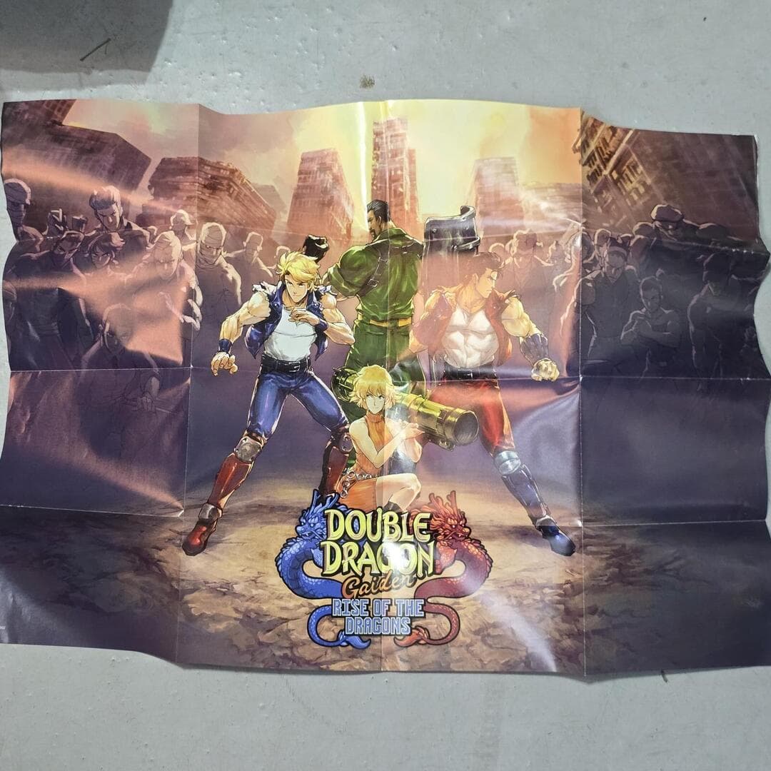 Double Dragon Gaiden: Rise of the Dragons | PS4 | CIB w/Stickers, Poster - Thumbnail 6