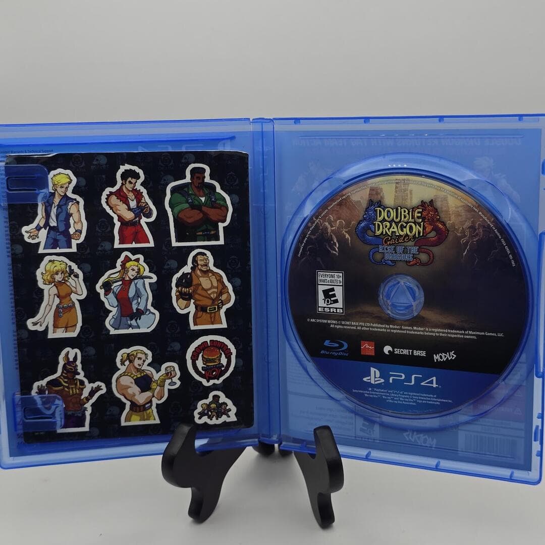 Double Dragon Gaiden: Rise of the Dragons | PS4 | CIB w/Stickers, Poster - Thumbnail 2