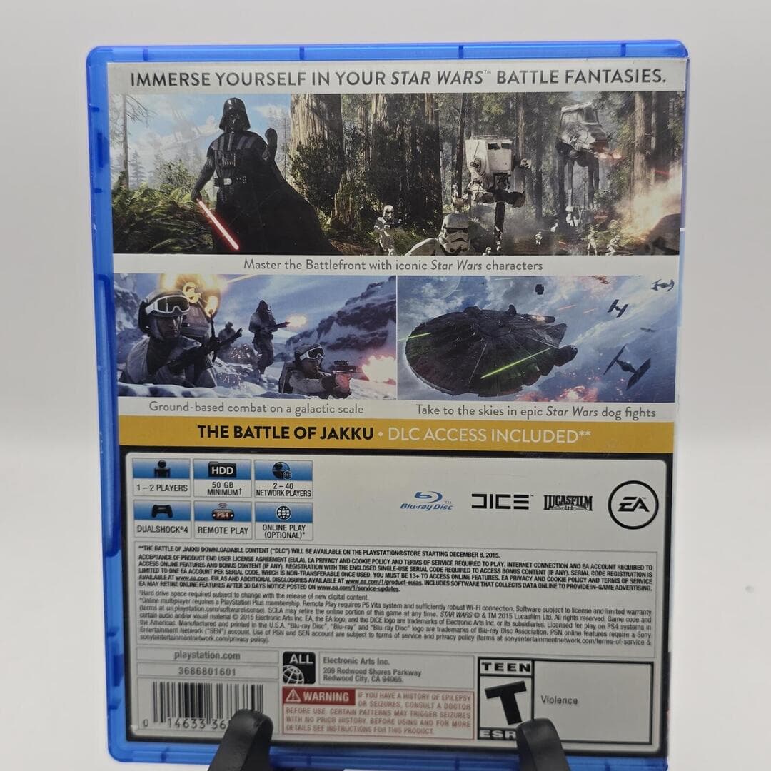 Star Wars Battlefront | PS4 PlayStation 4 - 2015 | Tested [CIB] - Thumbnail 2