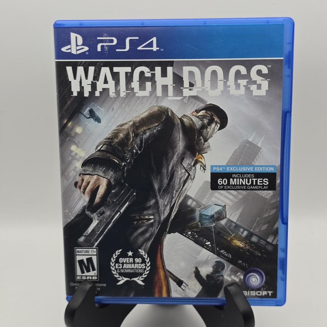 Watch Dogs | PS4 PlayStation 4 - 2014 | Tested [CIB]