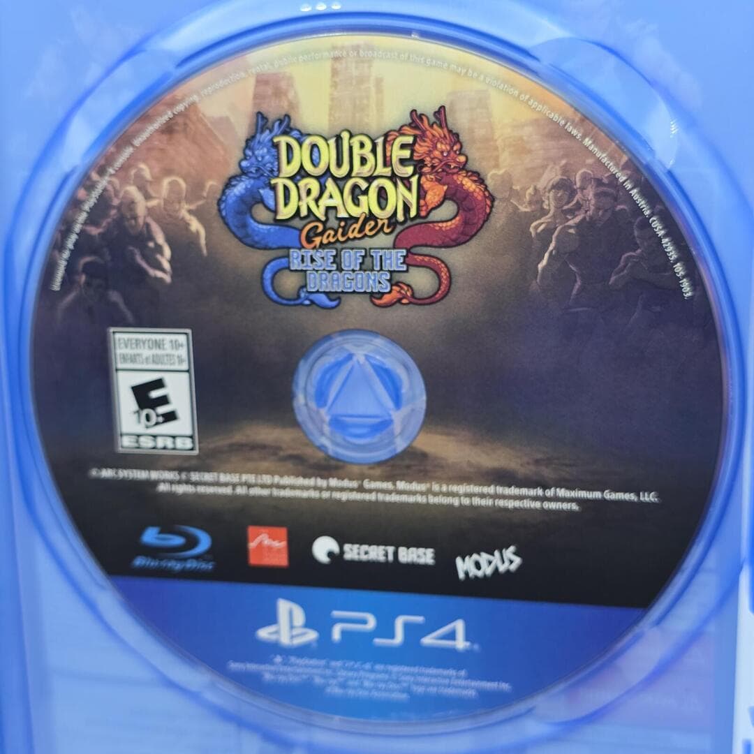Double Dragon Gaiden: Rise of the Dragons | PS4 | CIB w/Stickers, Poster - Thumbnail 4