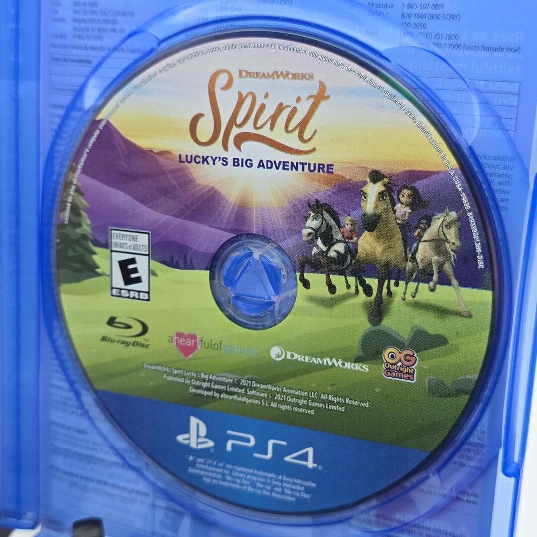 Spirit: Lucky's Big Adventure, DreamWorks | PS4 PlayStation 4 | Tested [CIB] - Thumbnail 2