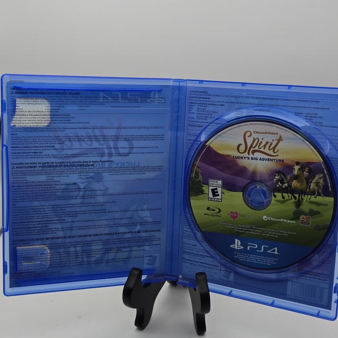 Spirit: Lucky's Big Adventure, DreamWorks | PS4 PlayStation 4 | Tested [CIB] - Thumbnail 3
