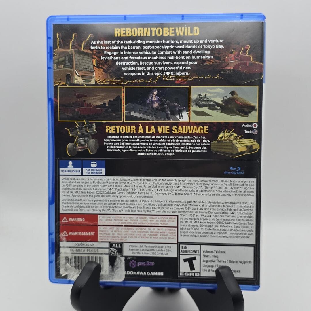 Metal Max Xeno Reborn | PS4 PlayStation 4 - 2022 | Tested [CIB] - Thumbnail 4