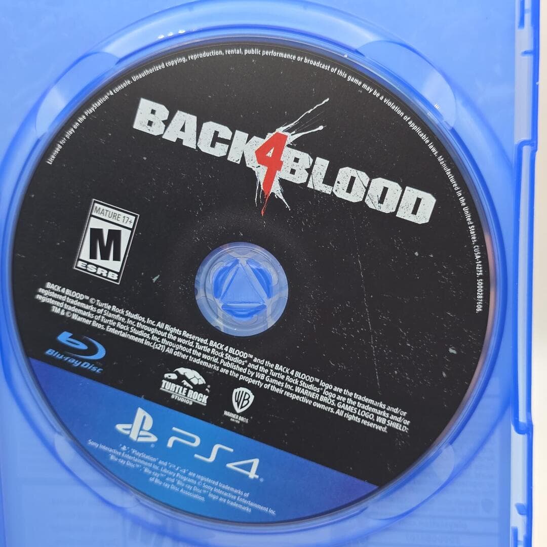 Back 4 Blood | PS4 PlayStation 4 - 2021| Tested [CIB] - Thumbnail 3