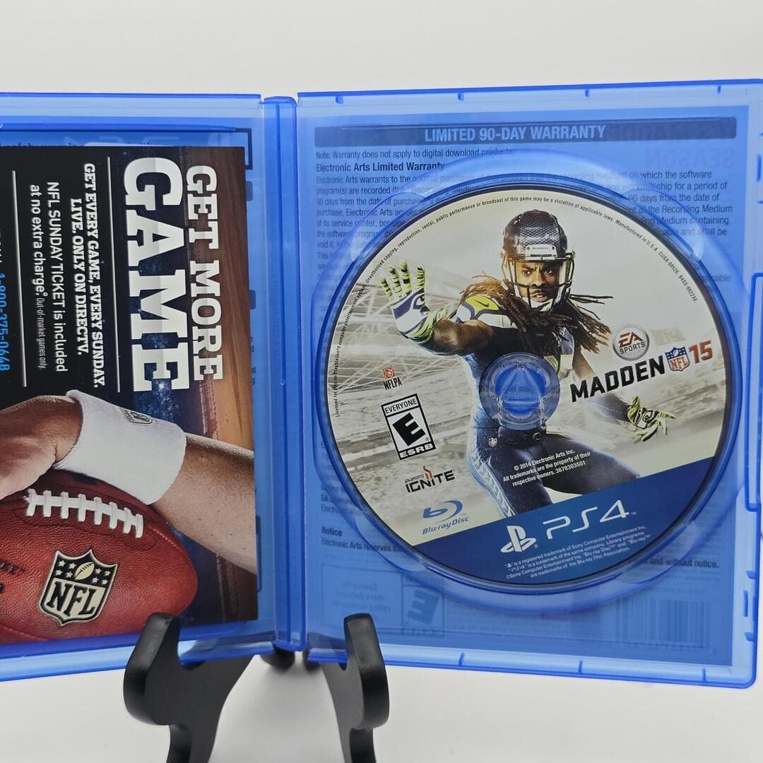 Madden NFL 15 | PS4 PlayStation 4 - 2014 | Tested [CIB] - Thumbnail 2