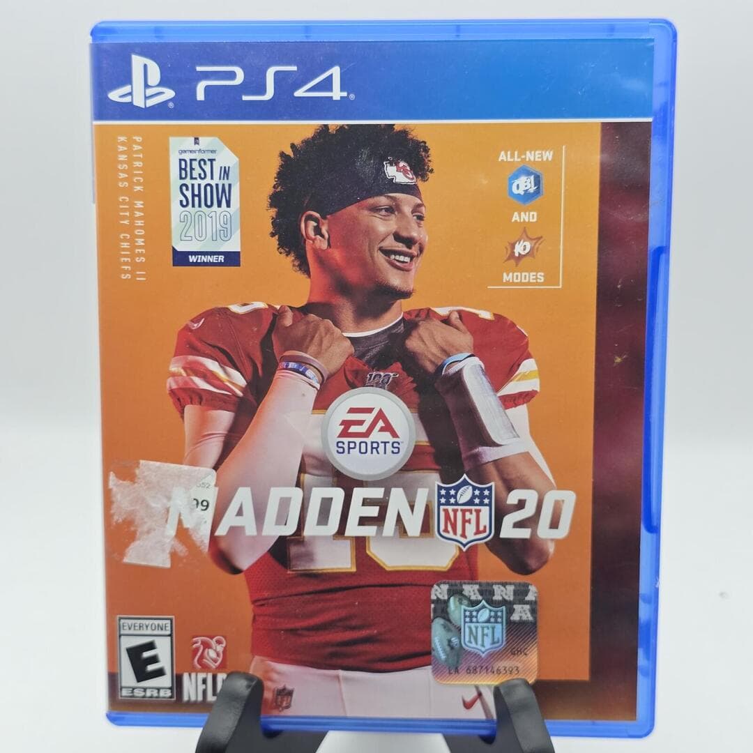 Madden NFL 20 | PS4 PlayStation 4 - 2019 | Tested [CIB]