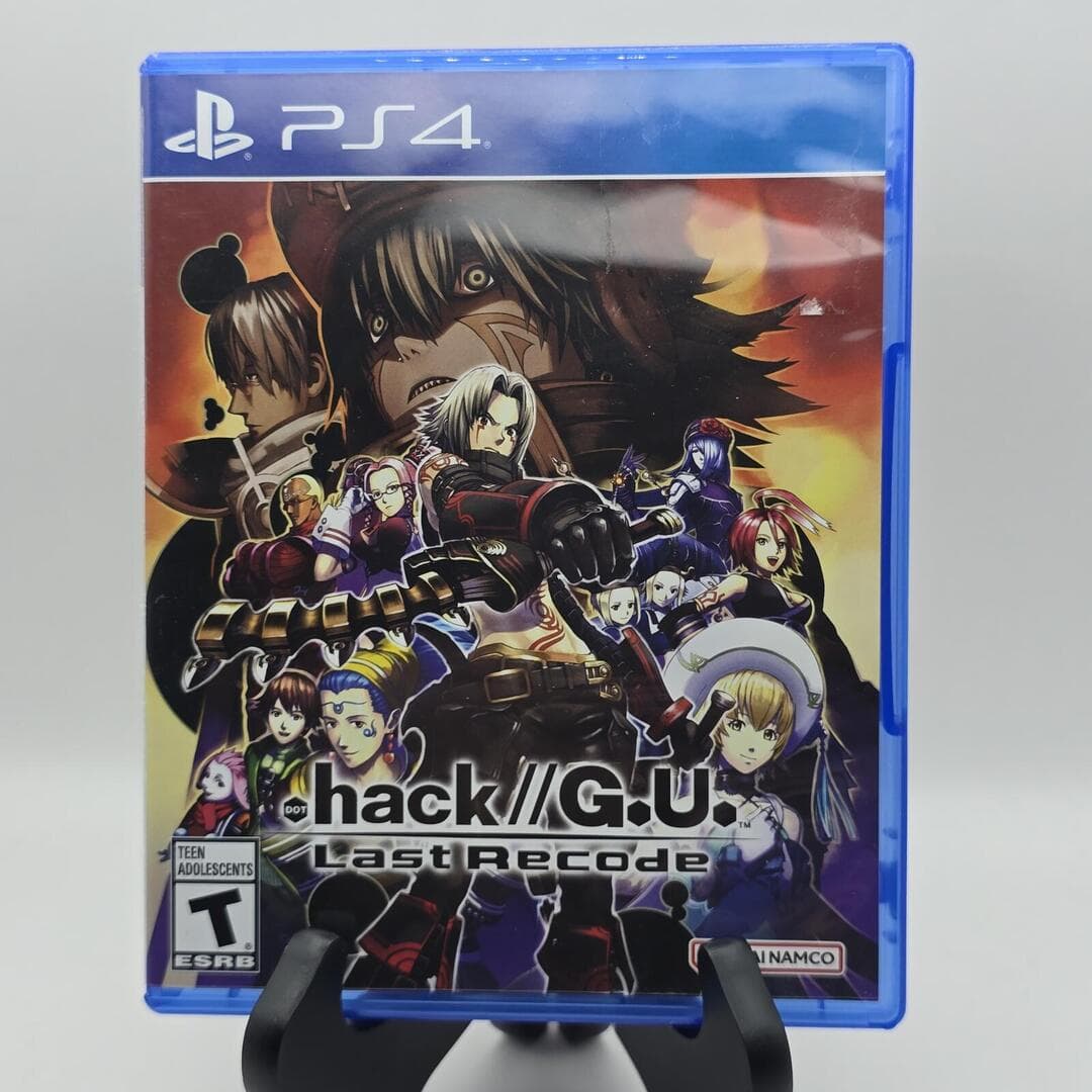 .hack GU Last Recode | PS4 PlayStation 4 - 2017 | Tested [CIB]