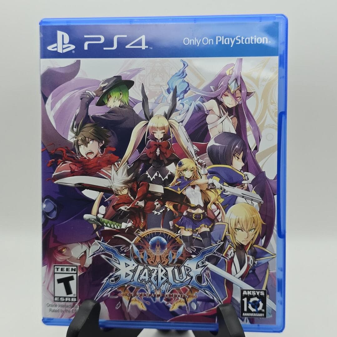 BlazBlue: Central Fiction | PS4 PlayStation 4 - 2016 | Tested [CIB]