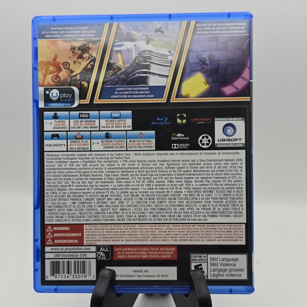 Trials Fusion | PS4 PlayStation 4 - 2014| Tested [CIB] - Thumbnail 5
