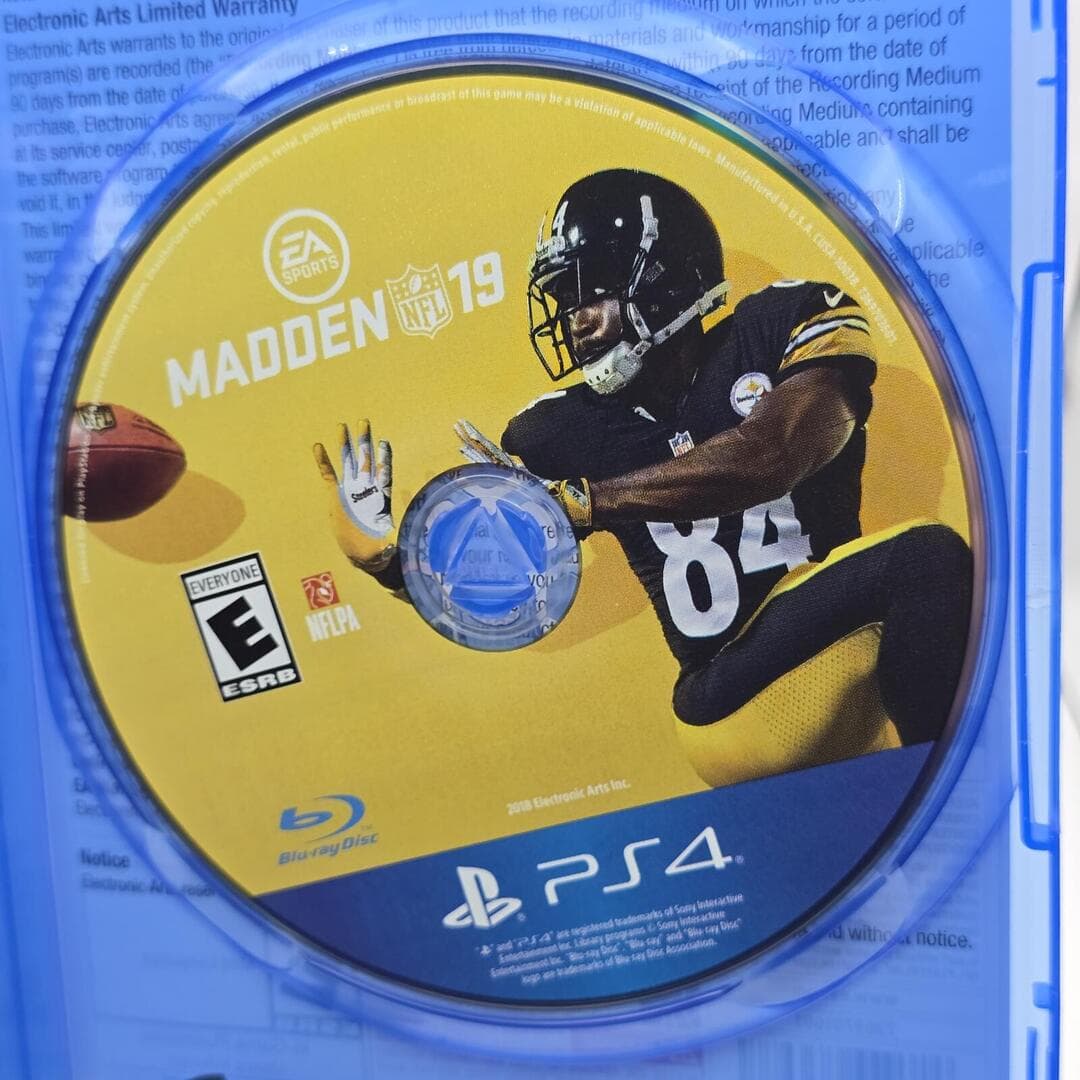 Madden NFL 19 | PS4 PlayStation 4 - 2018 | Tested [CIB] - Thumbnail 3