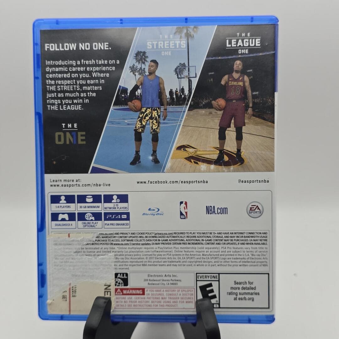 NBA Live 18 | PS4 PlayStation 4 -2017 | Tested [CIB] - Thumbnail 4