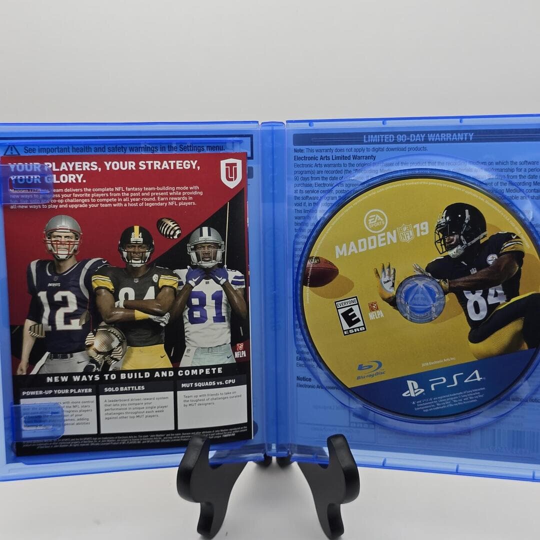 Madden NFL 19 | PS4 PlayStation 4 - 2018 | Tested [CIB] - Thumbnail 2